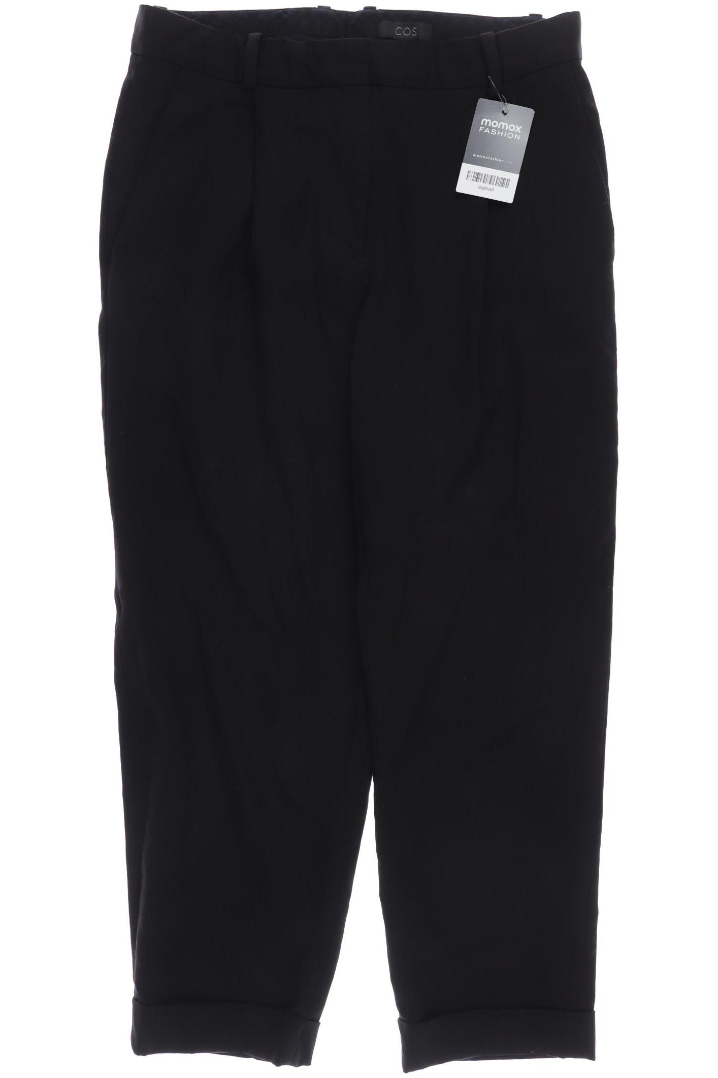 

COS Damen Stoffhose, schwarz, Gr. 38