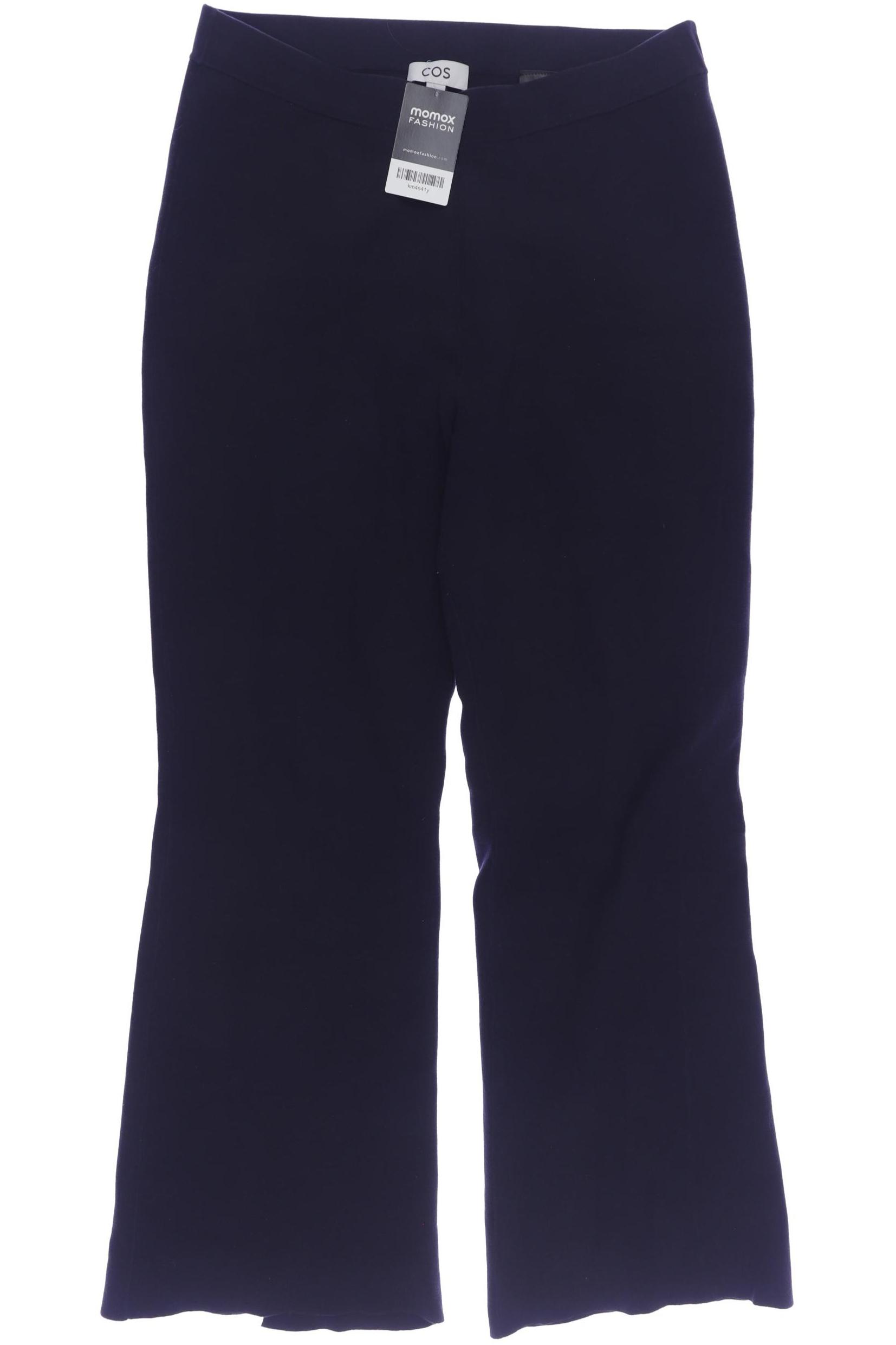 

COS Damen Stoffhose, marineblau, Gr. 0