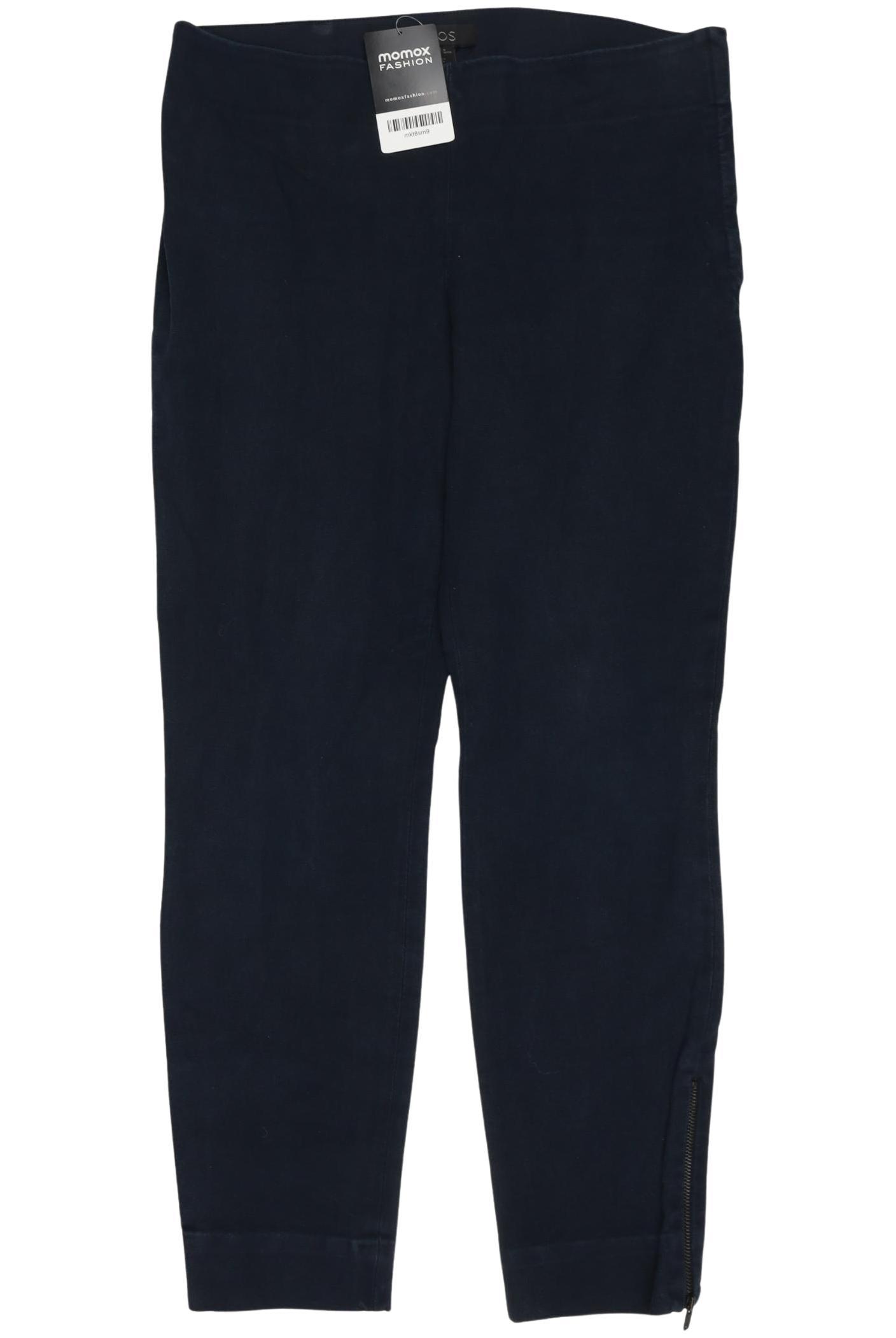 

COS Damen Stoffhose, marineblau, Gr. 38