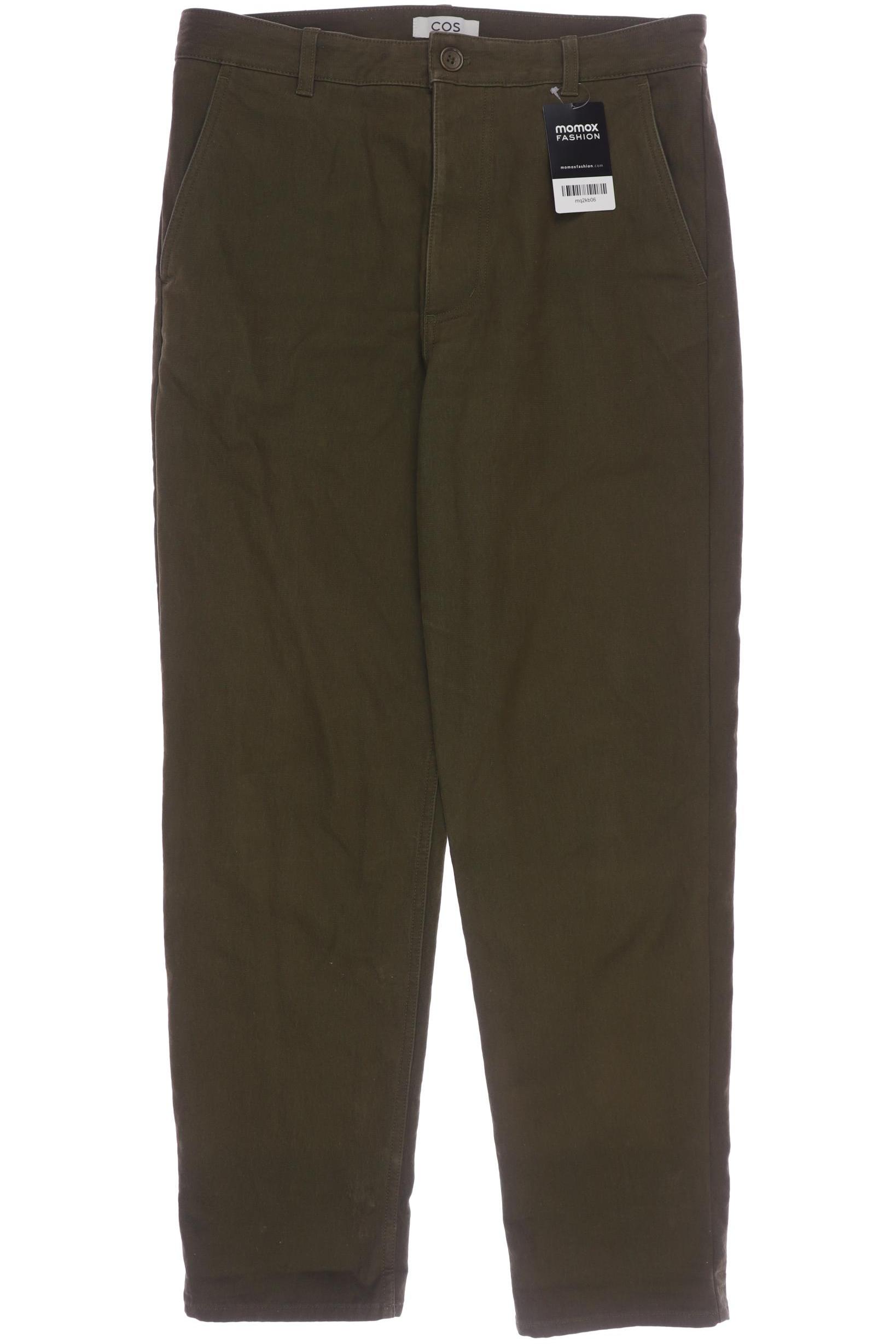 

COS Damen Stoffhose, grün, Gr. 38