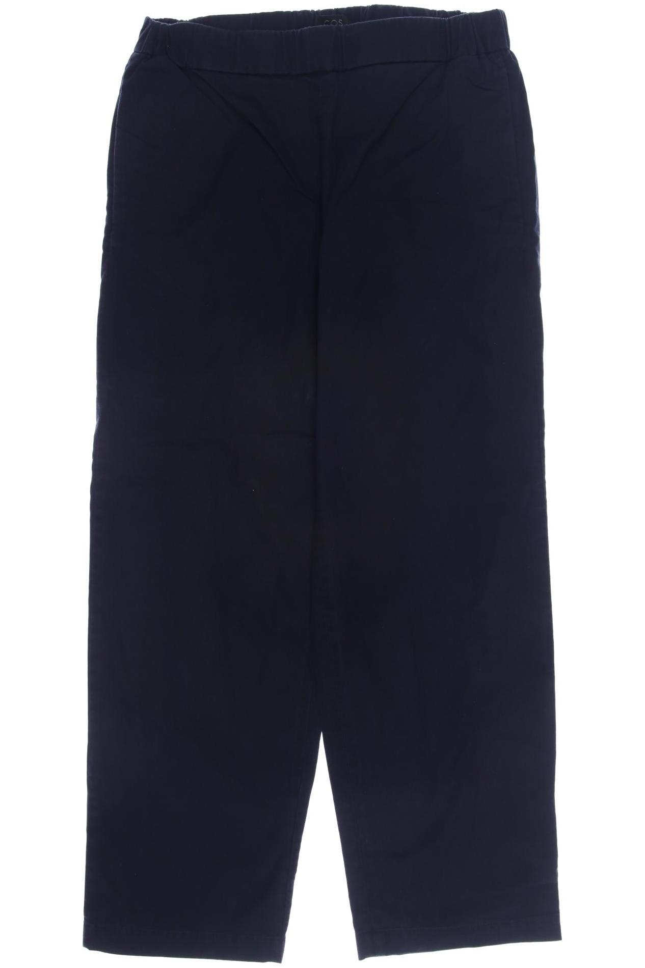 

COS Damen Stoffhose, marineblau, Gr. 34