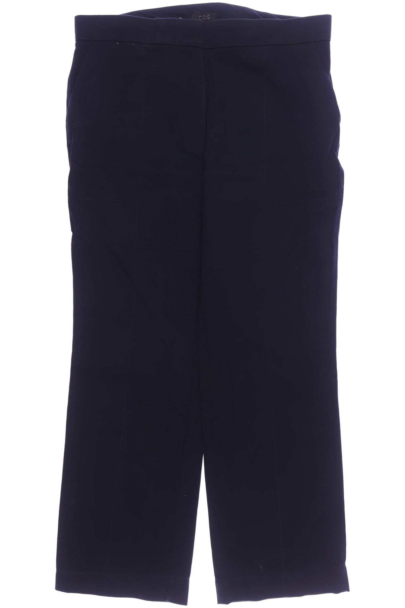 

COS Damen Stoffhose, marineblau, Gr. 42