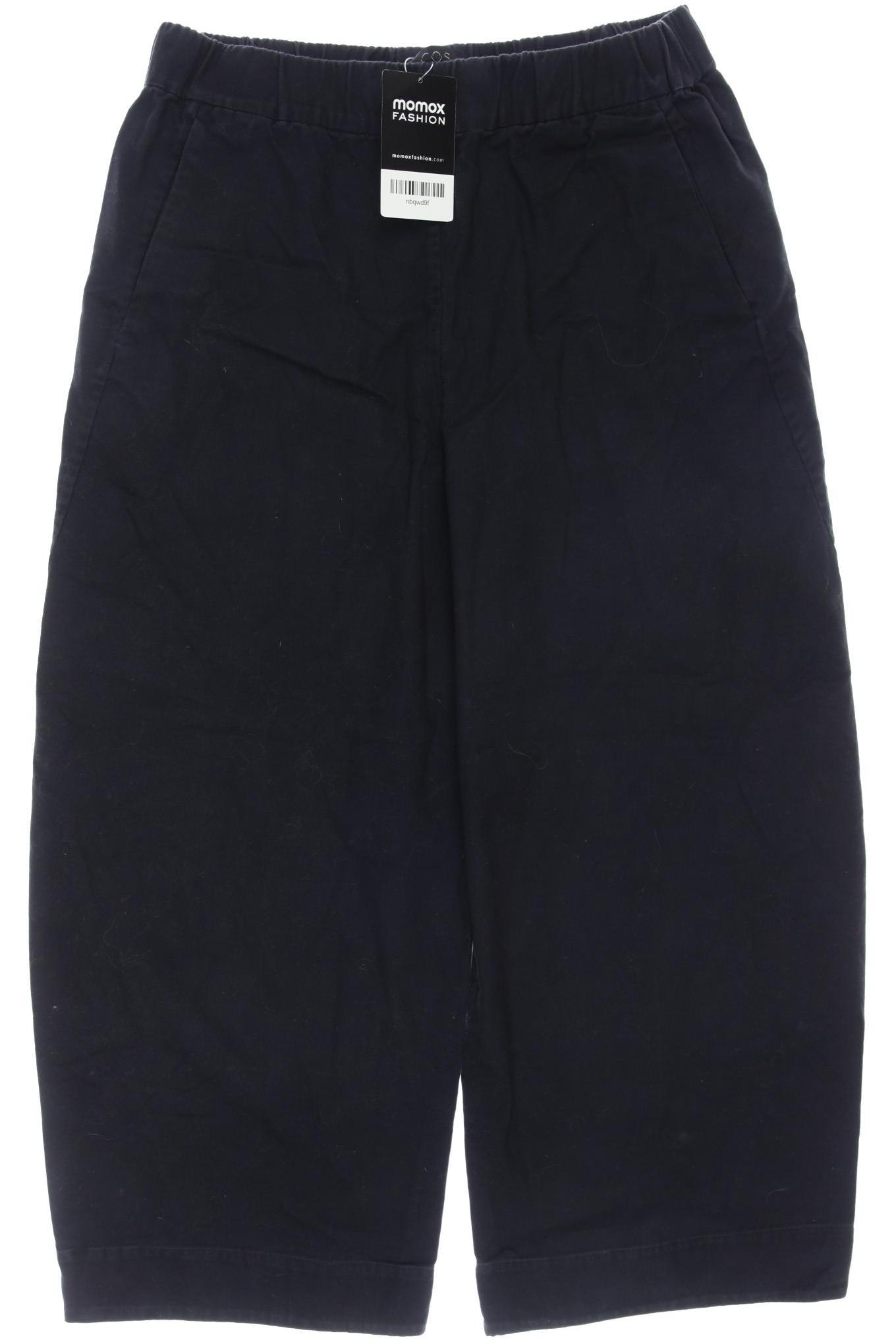 

COS Damen Stoffhose, marineblau, Gr. 34