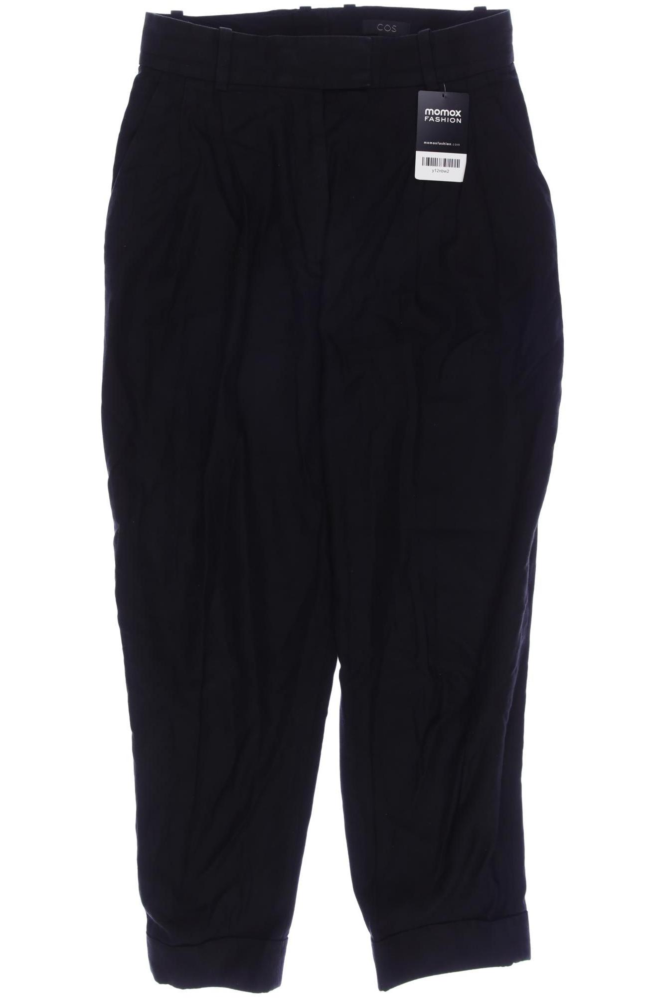 

COS Damen Stoffhose, schwarz, Gr. 36