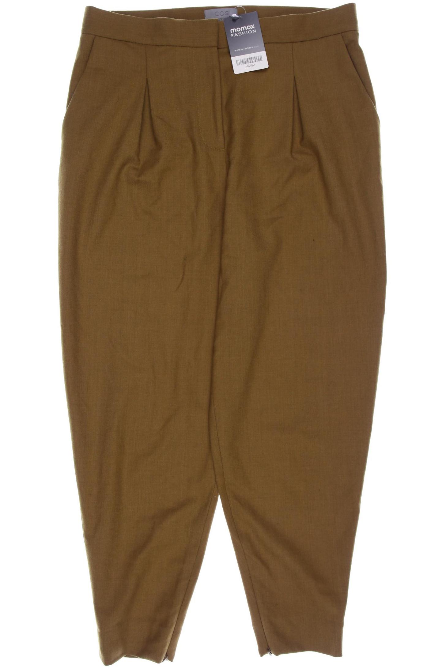 

COS Damen Stoffhose, grün, Gr. 38