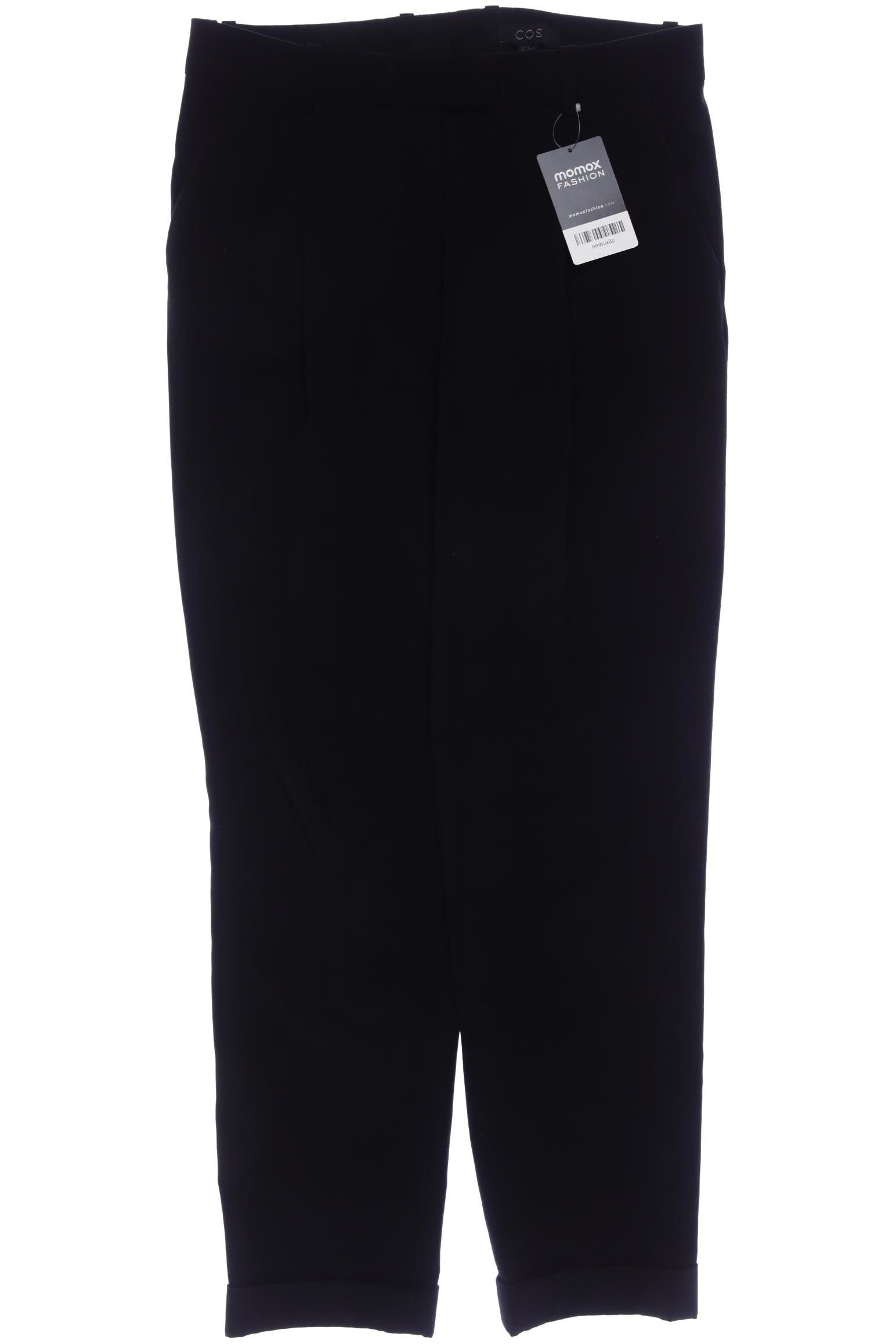 

COS Damen Stoffhose, schwarz, Gr. 34