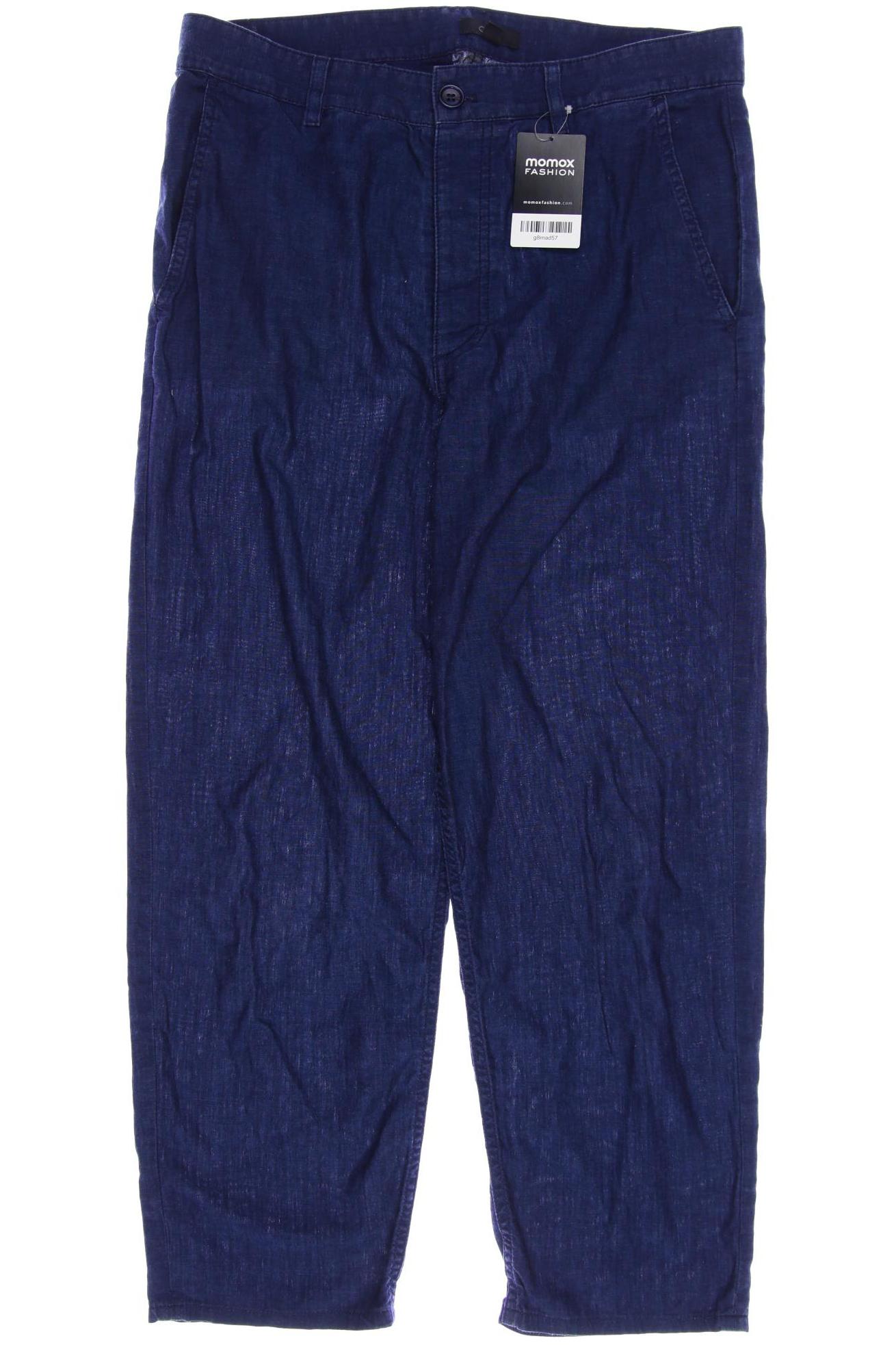 

COS Damen Stoffhose, marineblau