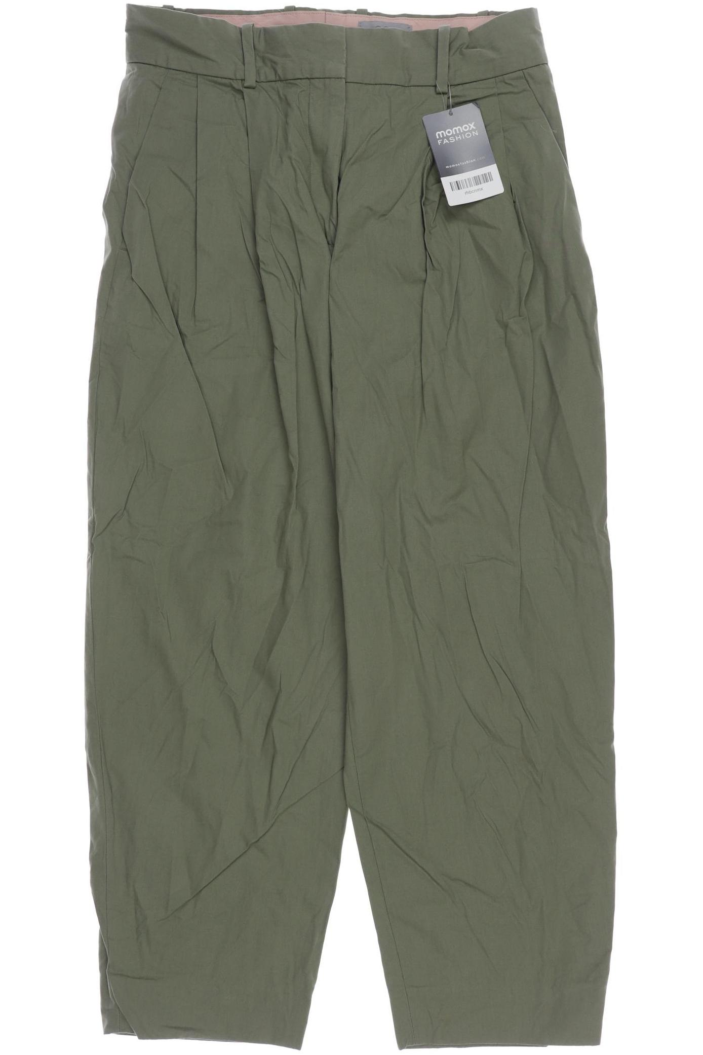 

COS Damen Stoffhose, grün, Gr. 34