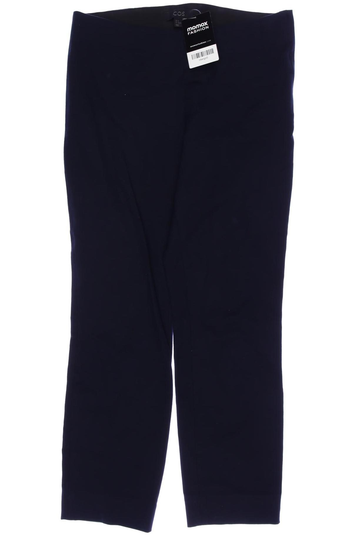 

COS Damen Stoffhose, marineblau, Gr. 36