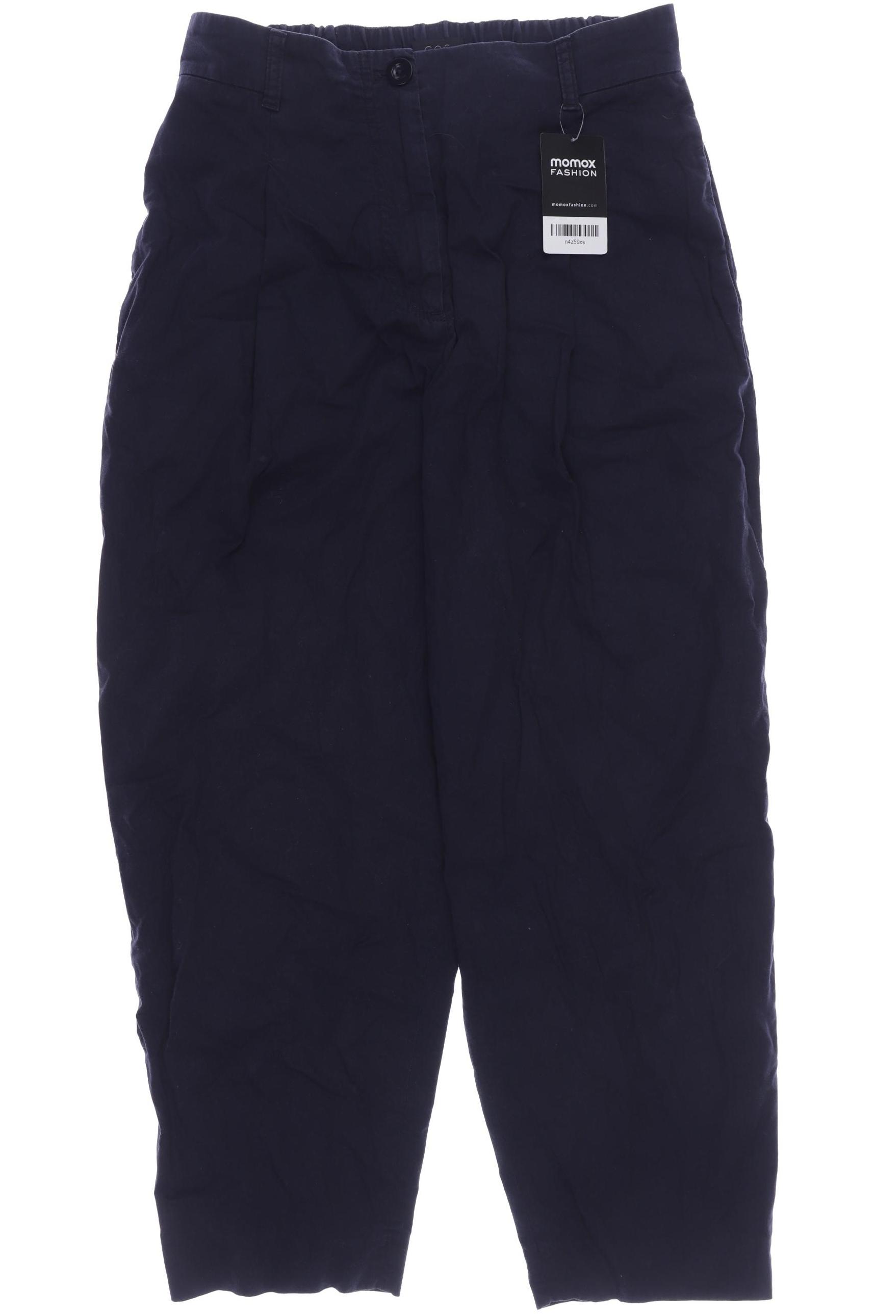 

COS Damen Stoffhose, marineblau, Gr. 38