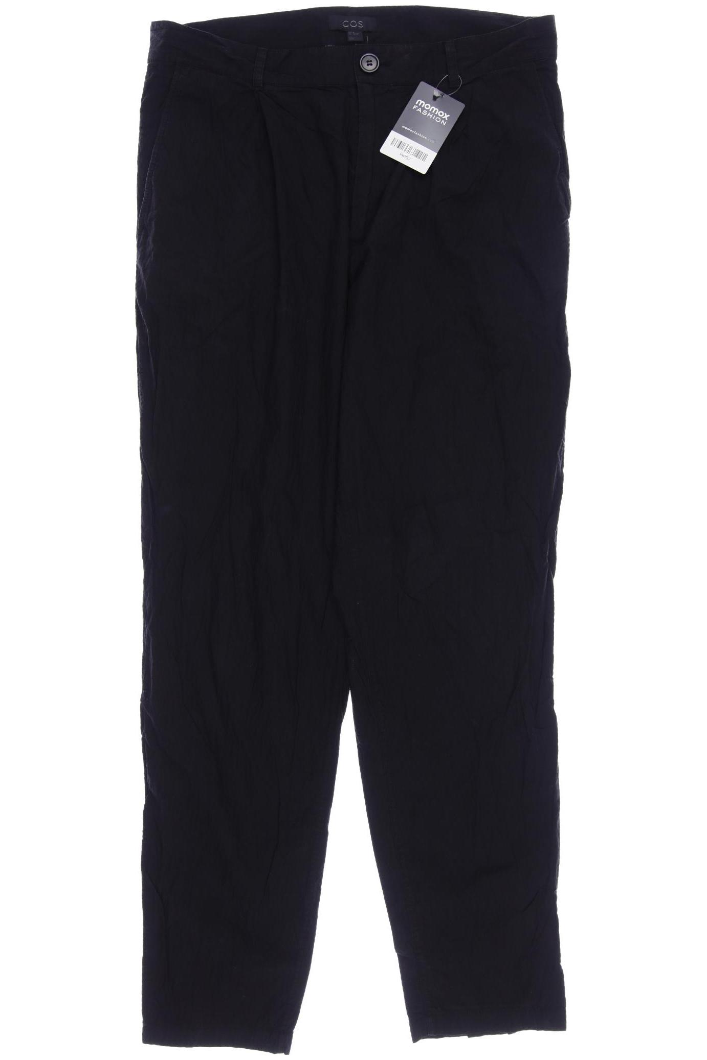 

COS Damen Stoffhose, schwarz, Gr. 46