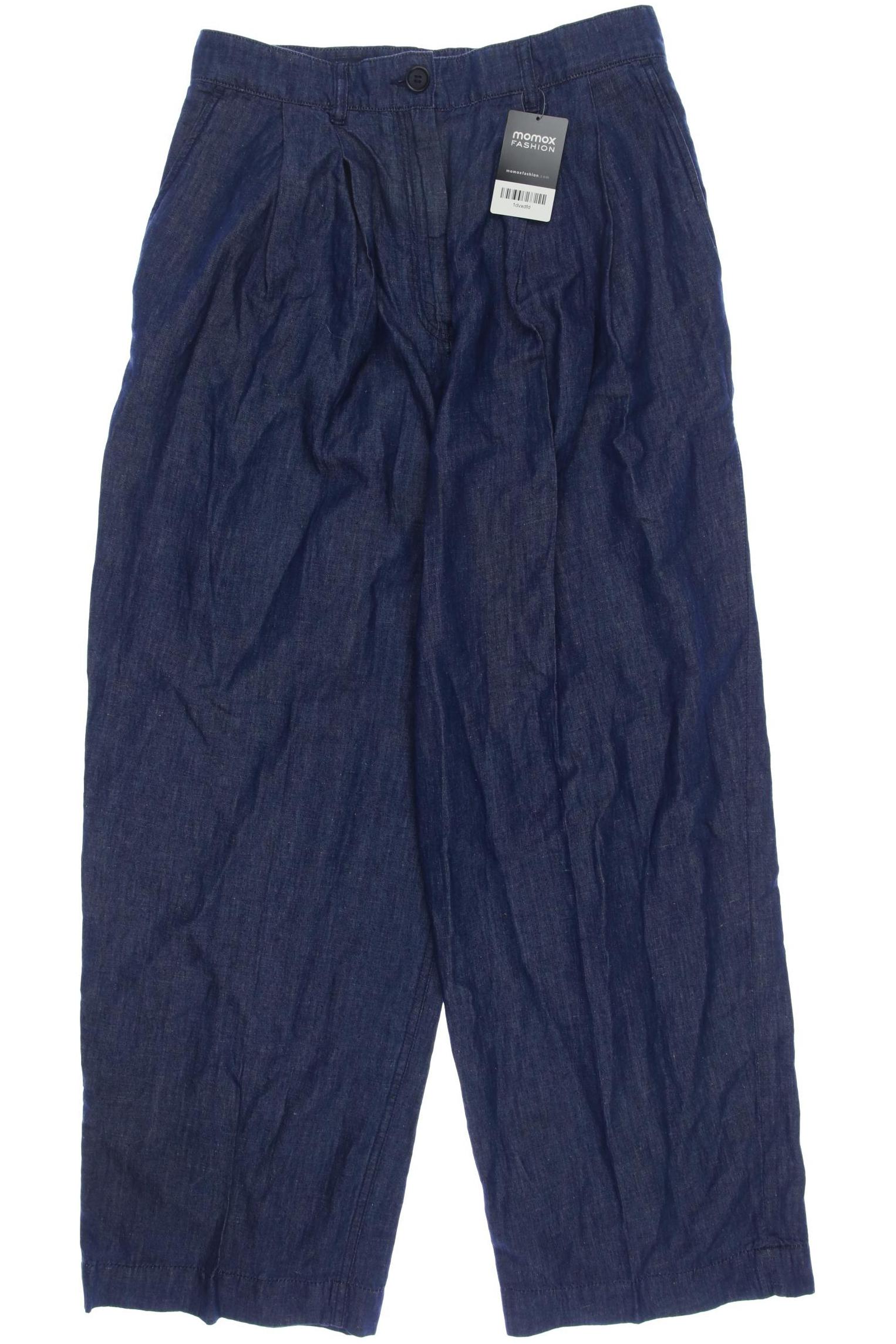 

COS Damen Stoffhose, marineblau, Gr. 38