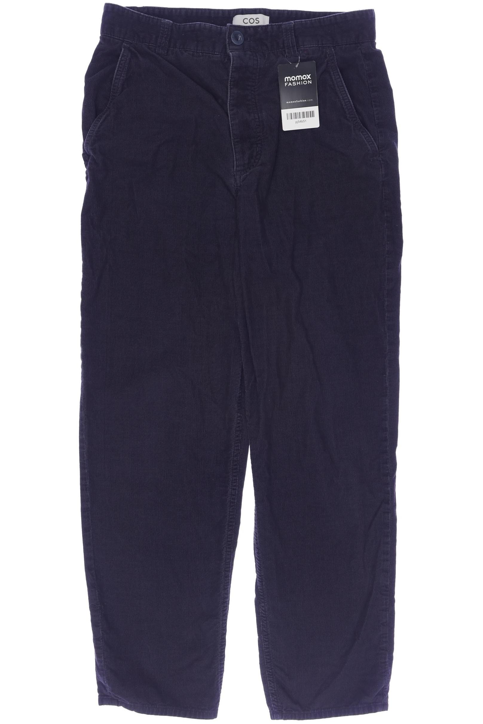

COS Damen Stoffhose, marineblau, Gr. 36