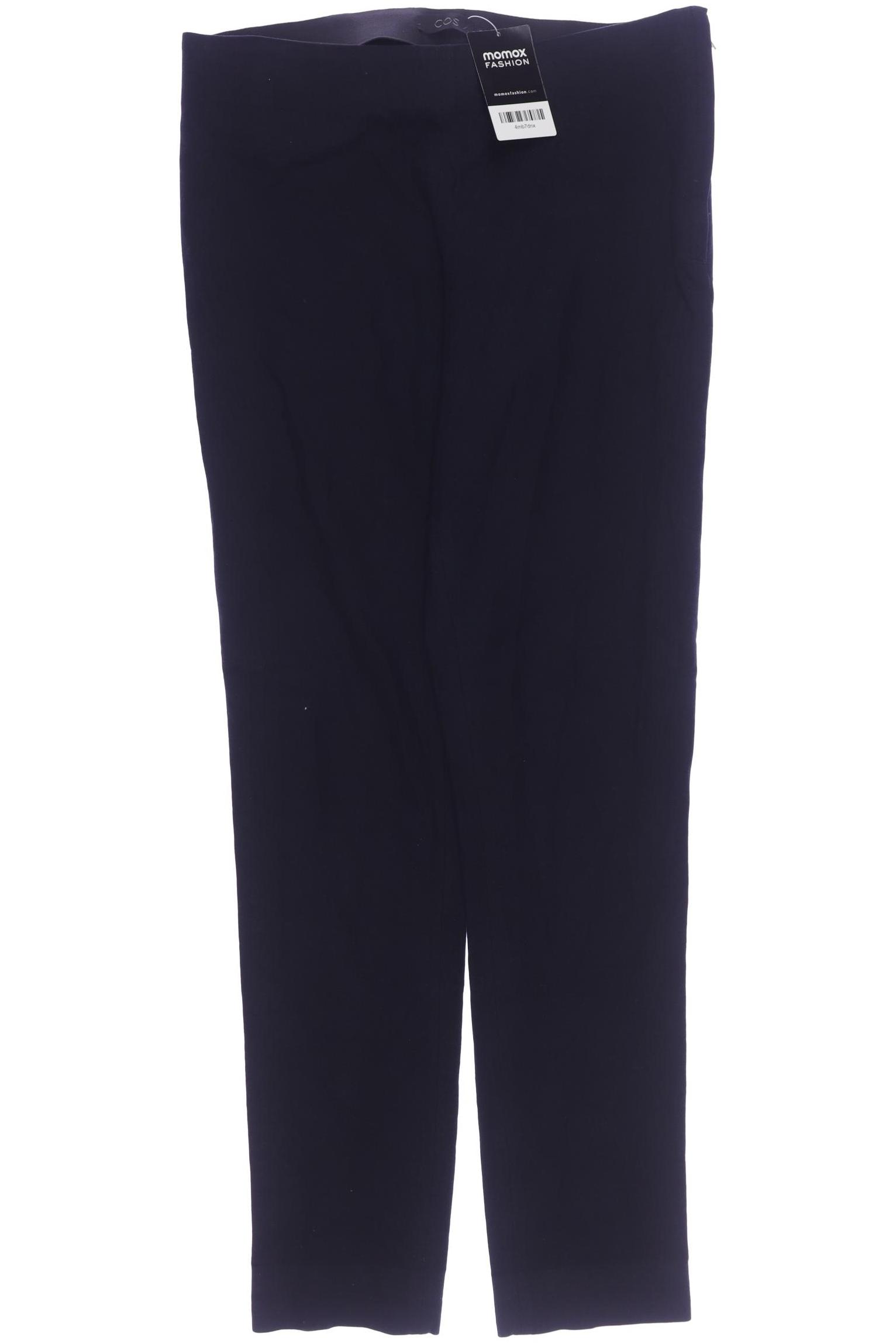 

COS Damen Stoffhose, marineblau, Gr. 40