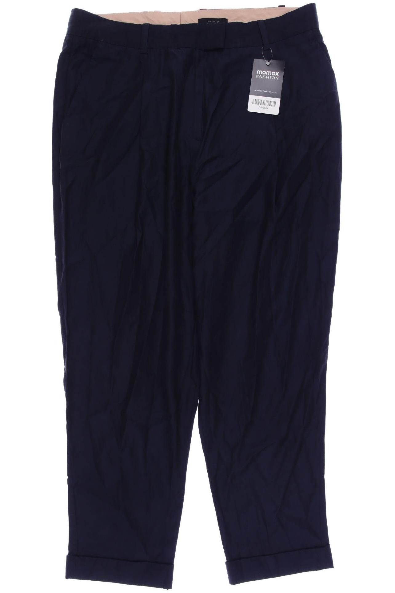 

COS Damen Stoffhose, marineblau