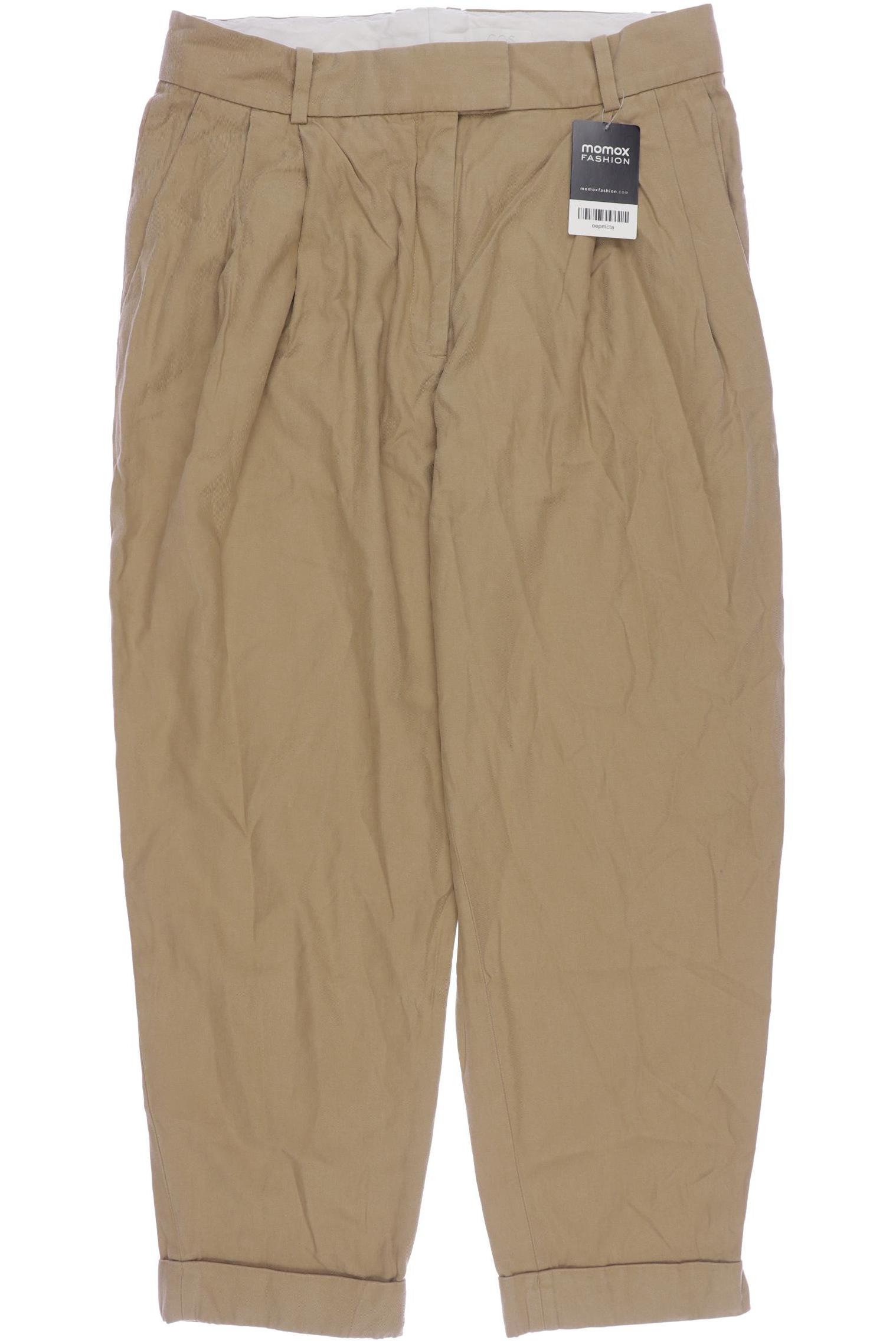 

COS Damen Stoffhose, beige, Gr. 42