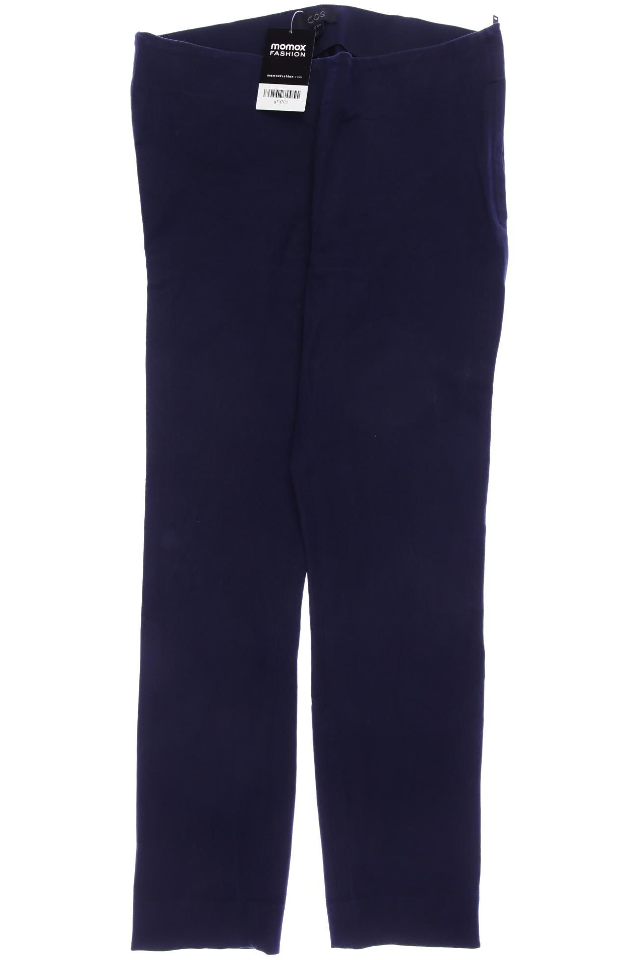 

COS Damen Stoffhose, marineblau, Gr. 40