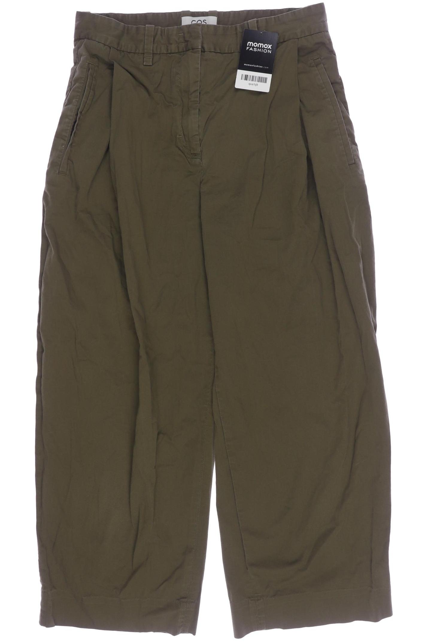 

COS Damen Stoffhose, grün, Gr. 38