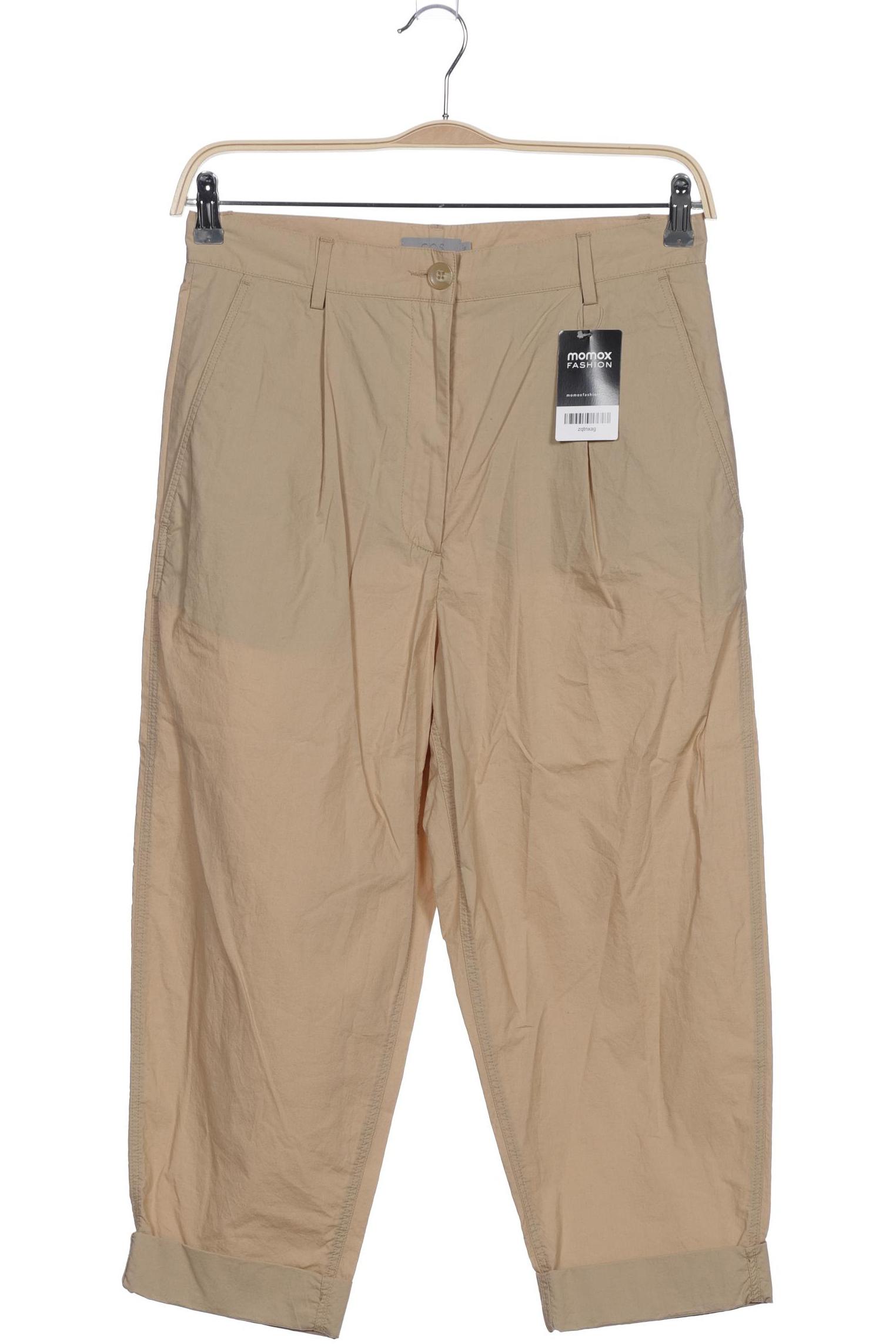 

COS Damen Stoffhose, beige, Gr. 36