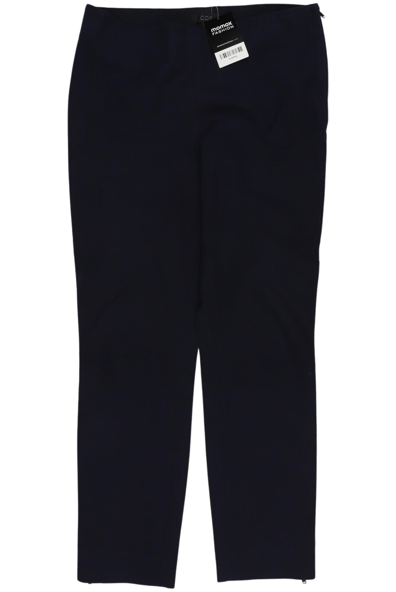 

COS Damen Stoffhose, marineblau, Gr. 40