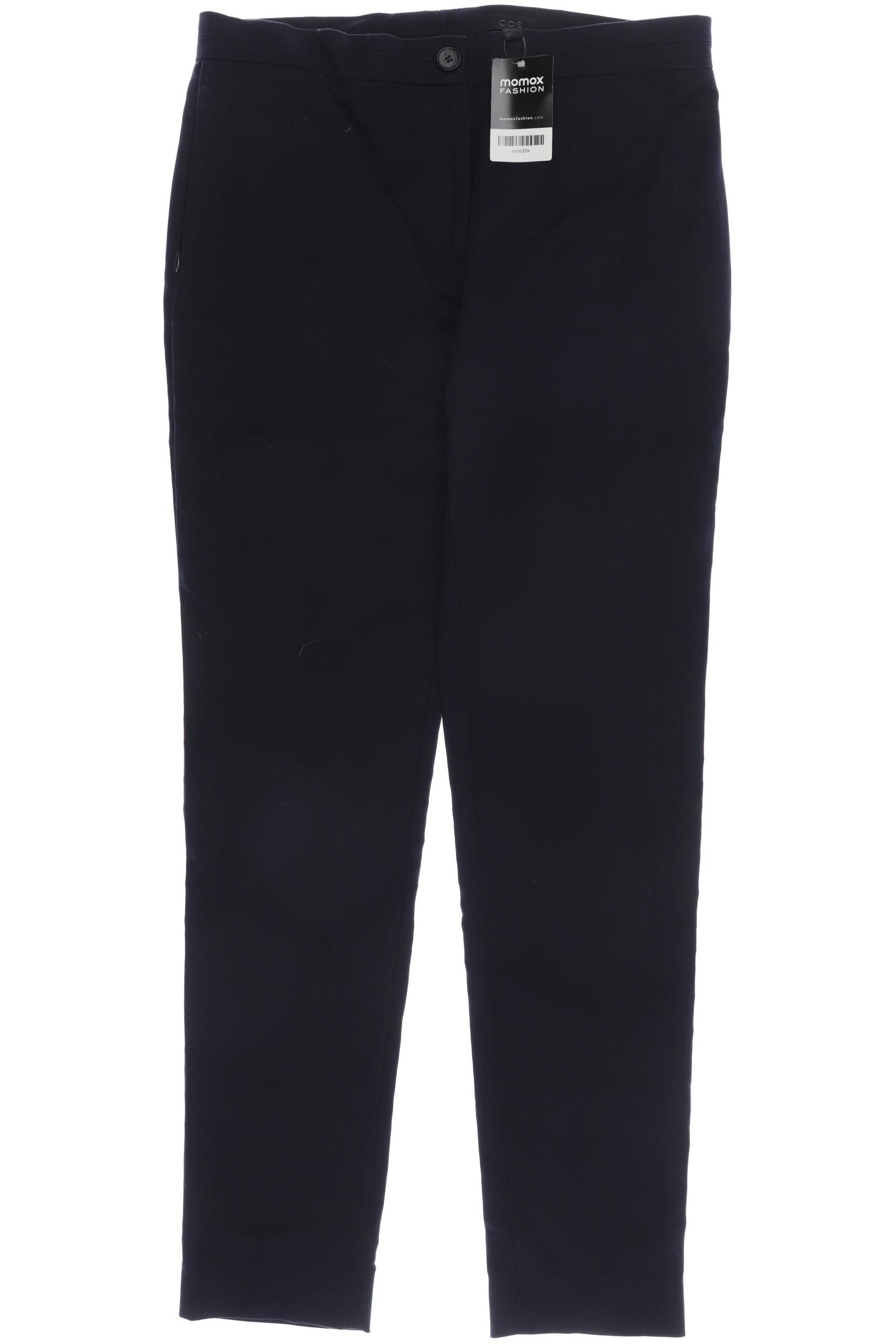 

COS Damen Stoffhose, marineblau, Gr. 42