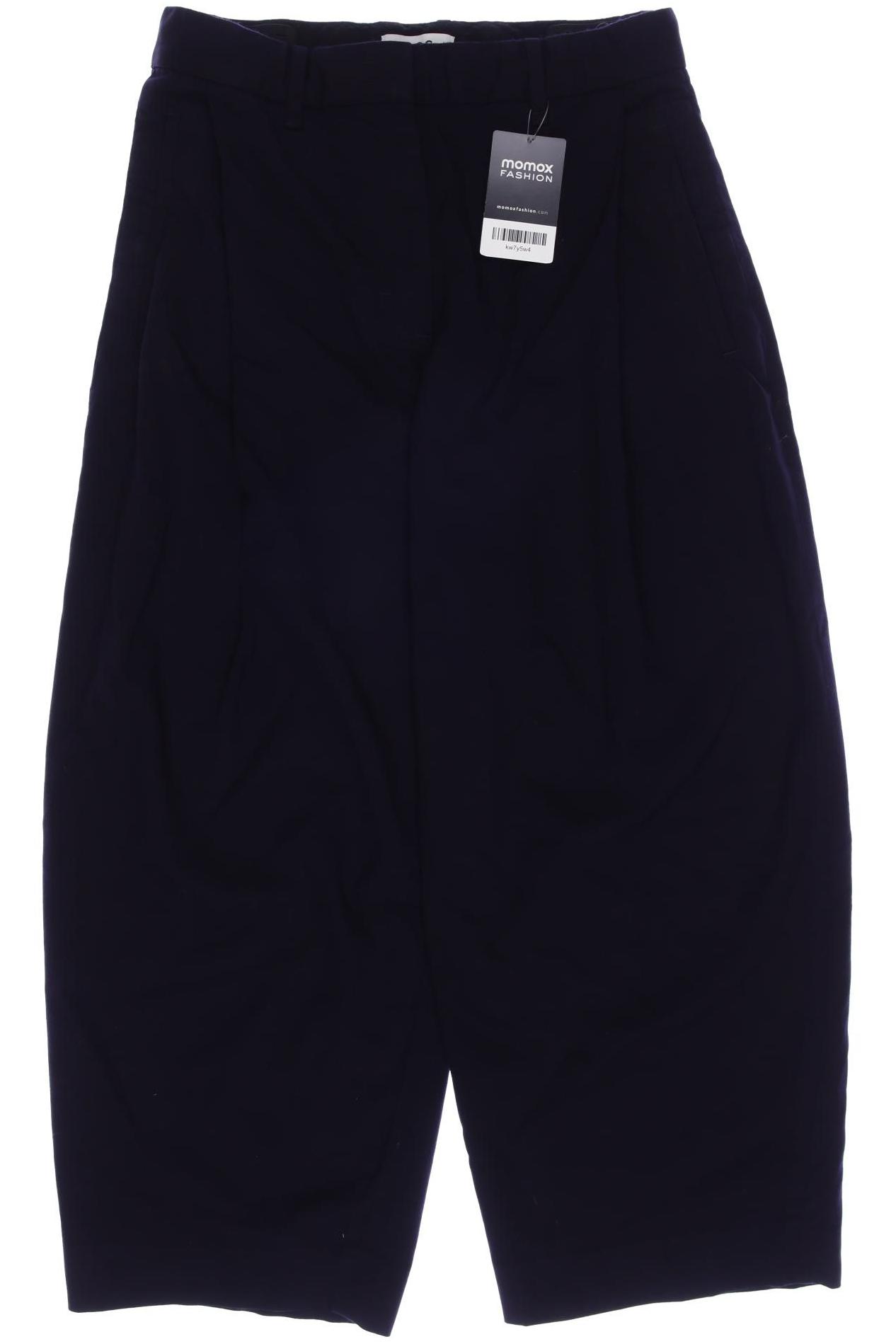 

COS Damen Stoffhose, marineblau, Gr. 38