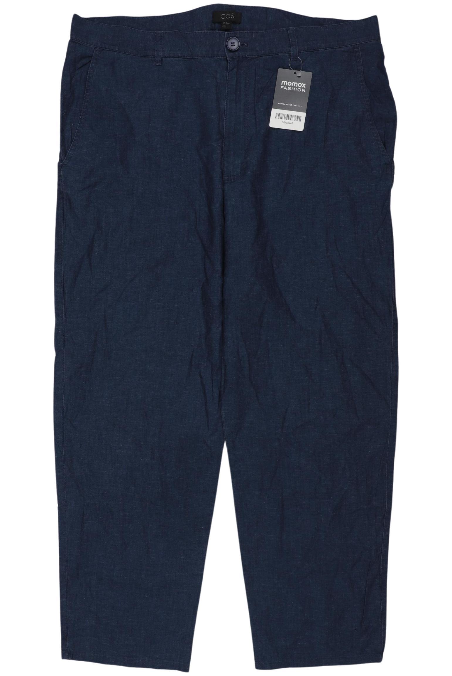 

COS Damen Stoffhose, marineblau, Gr. 42