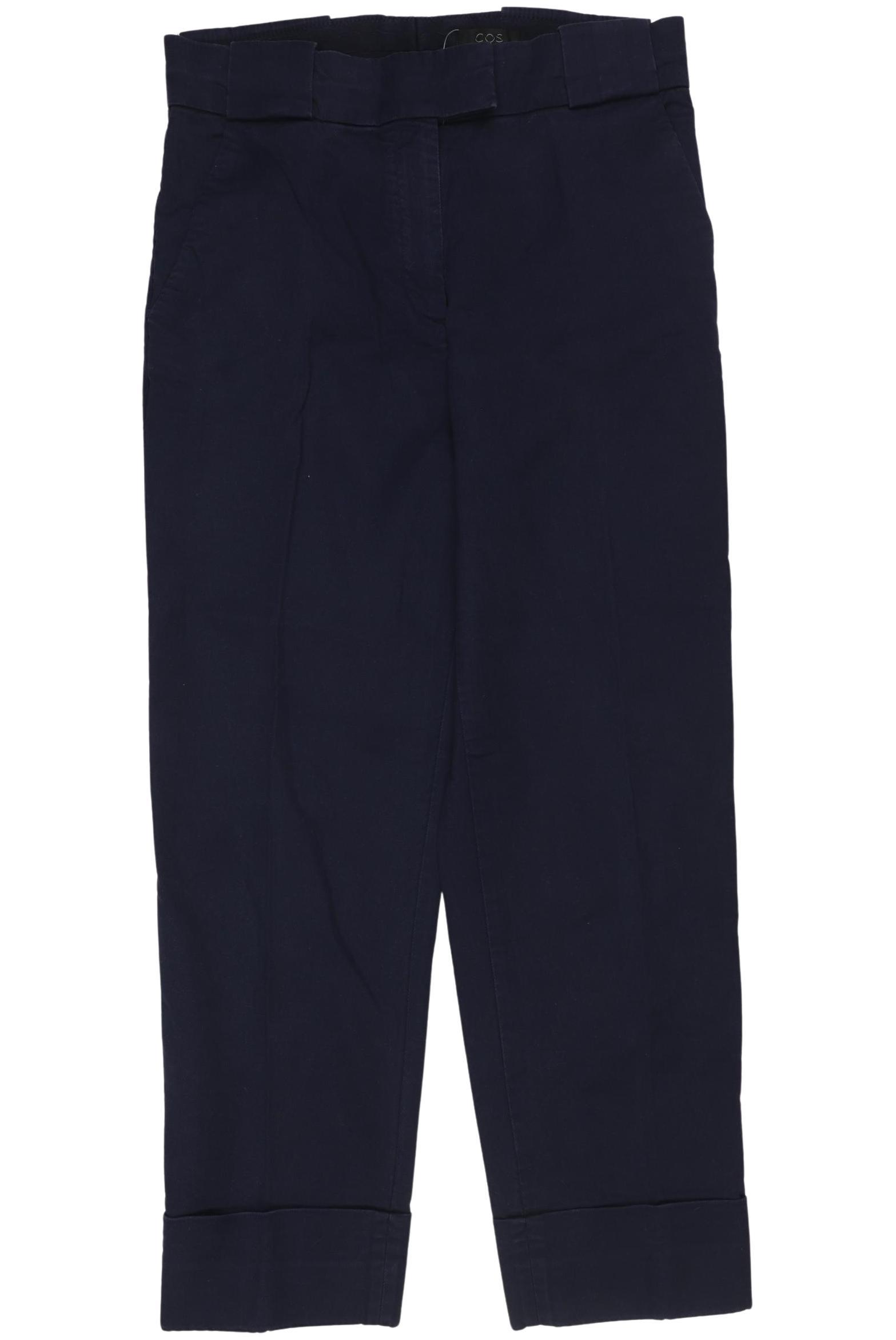 

COS Damen Stoffhose, marineblau, Gr. 36