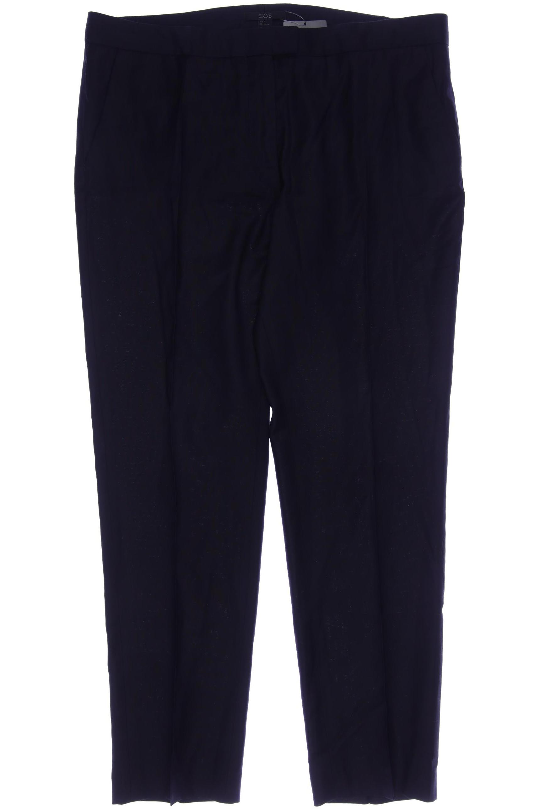 

COS Damen Stoffhose, marineblau, Gr. 38