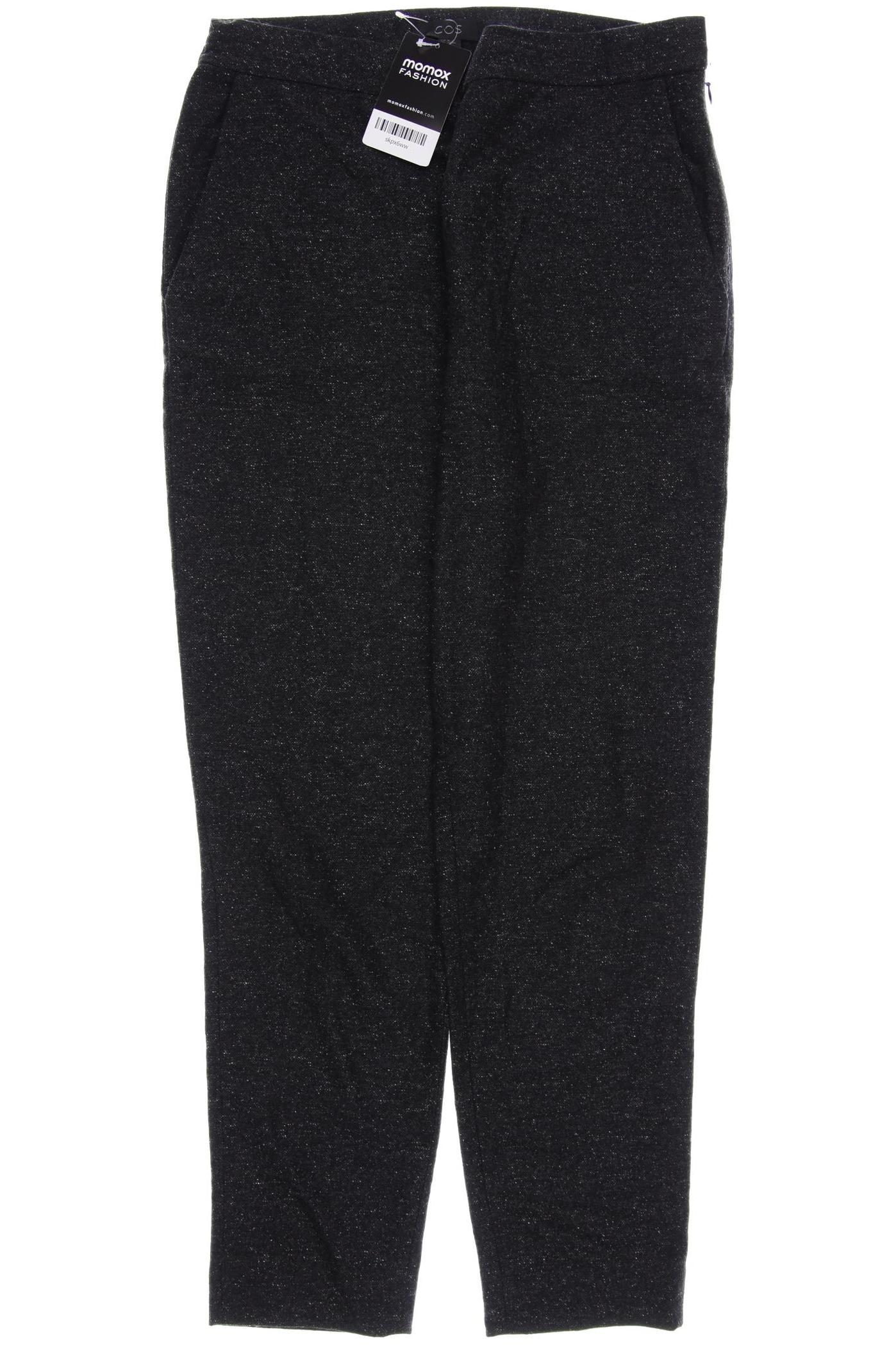 

COS Damen Stoffhose, schwarz, Gr. 36