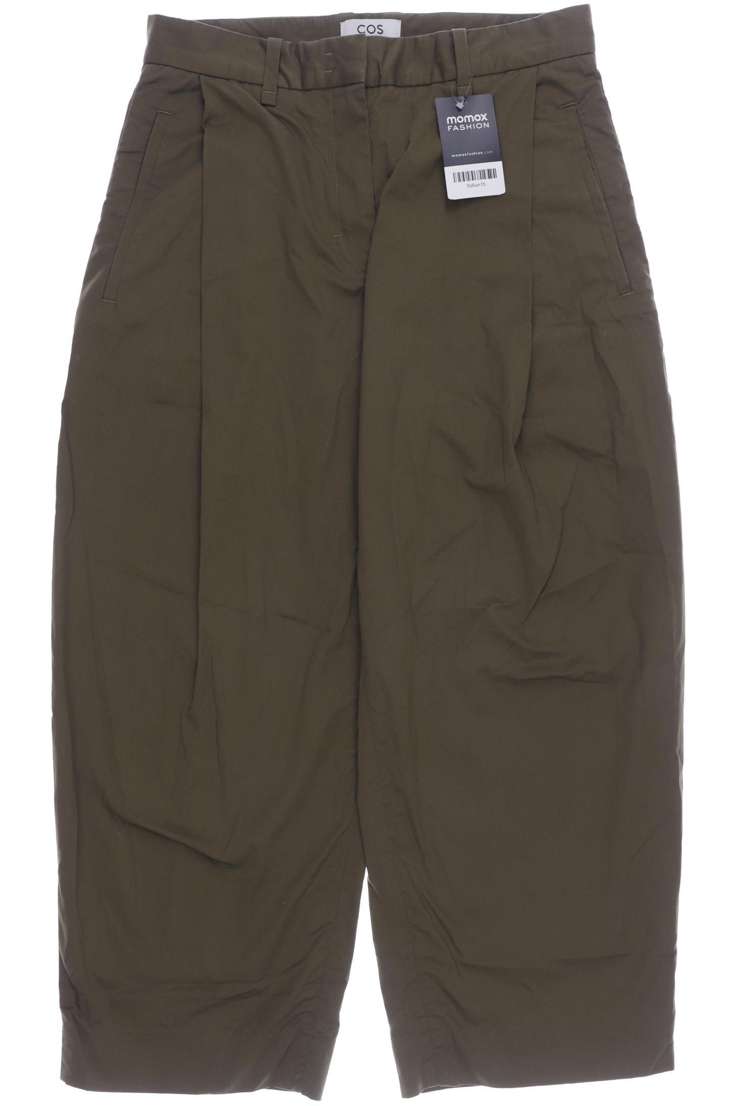 

COS Damen Stoffhose, grün, Gr. 38