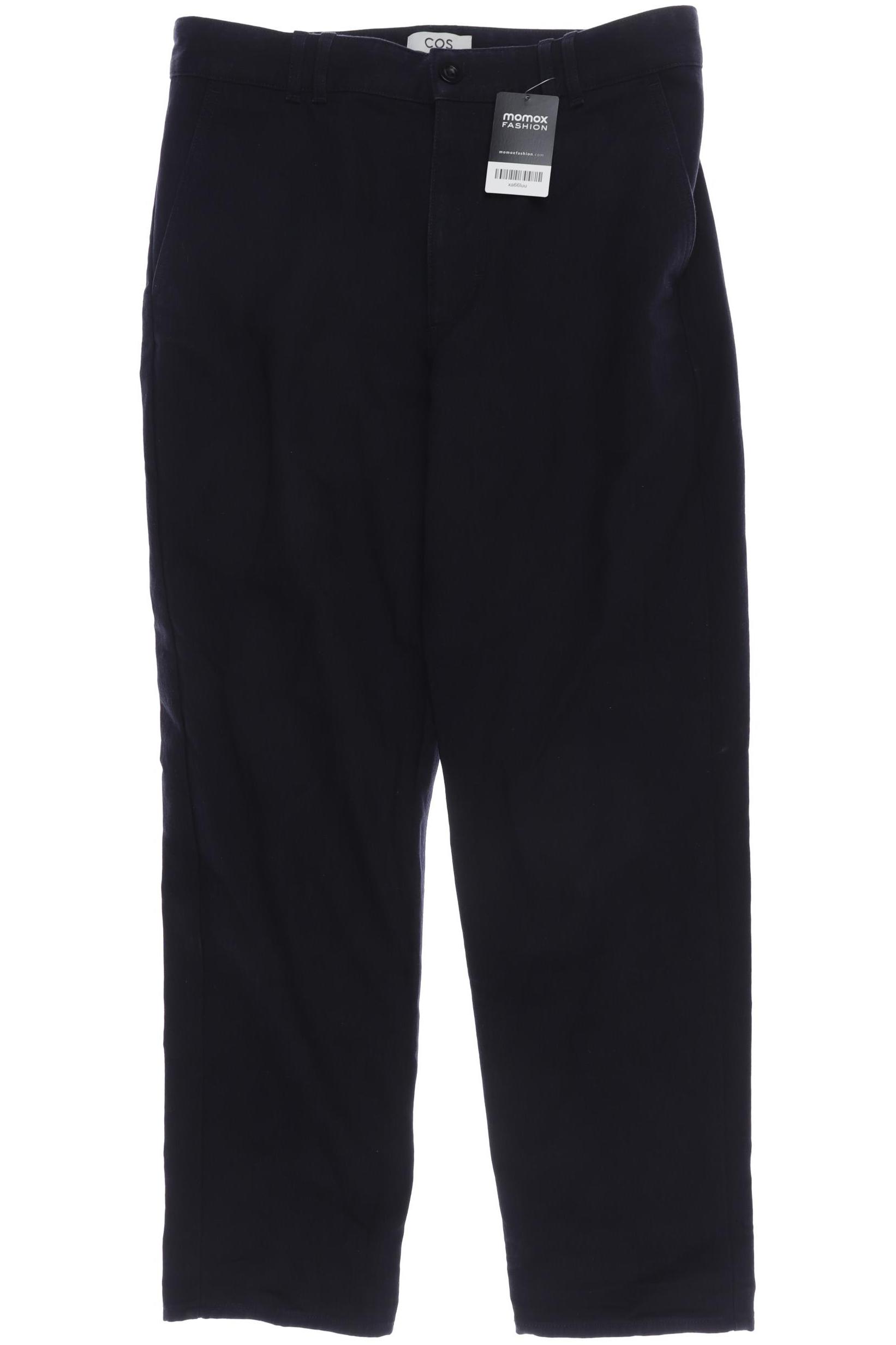 

COS Damen Stoffhose, marineblau, Gr. 40