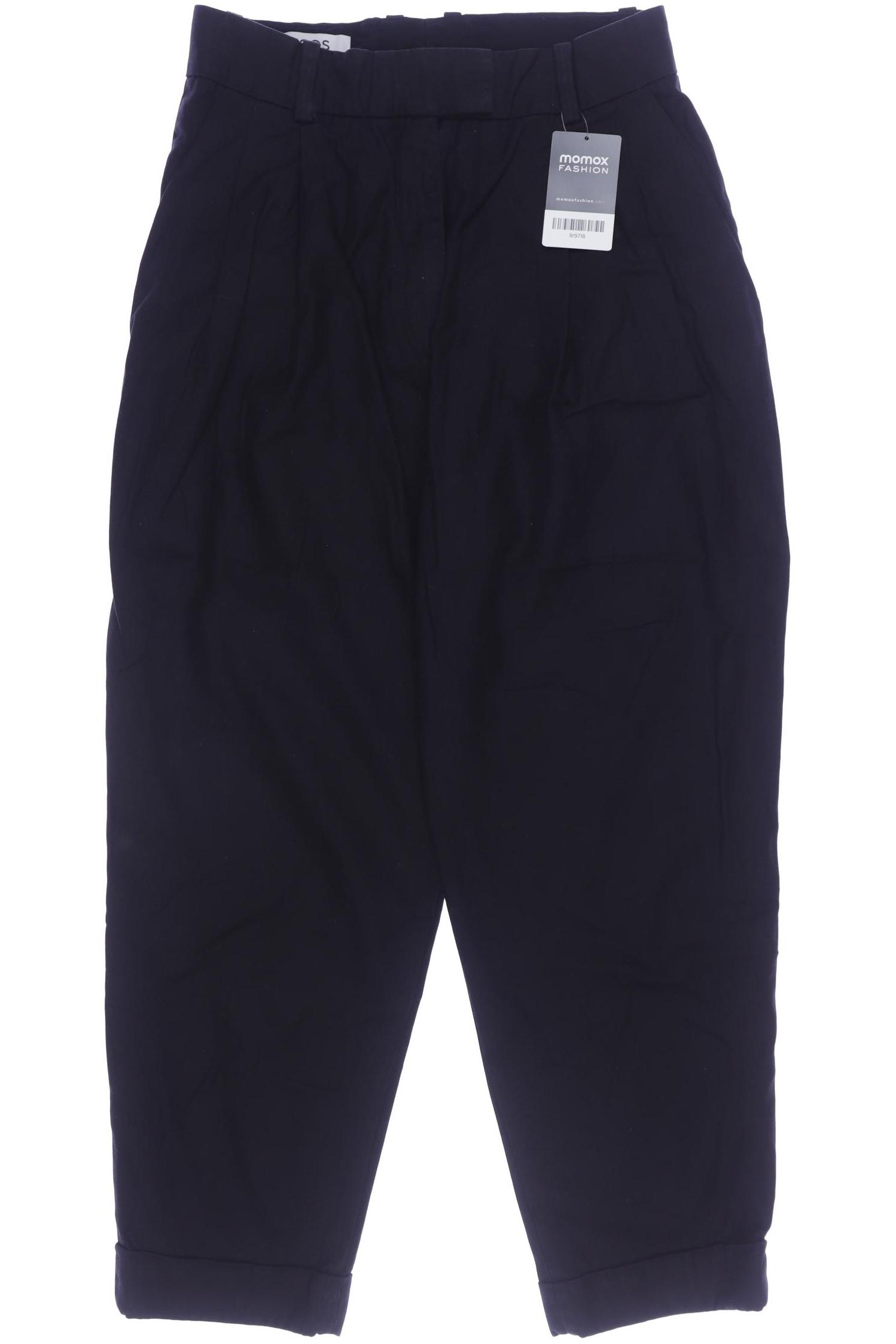 

COS Damen Stoffhose, schwarz, Gr. 38