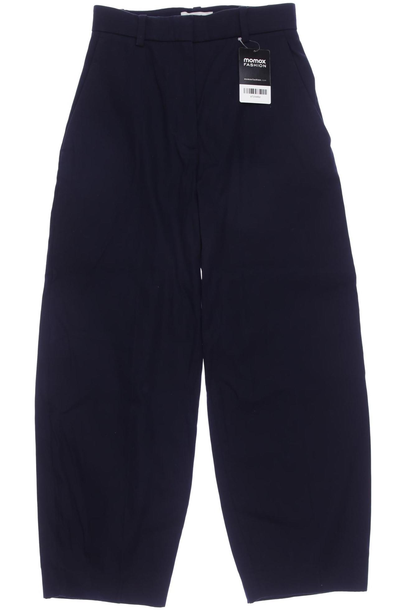 

COS Damen Stoffhose, marineblau, Gr. 32