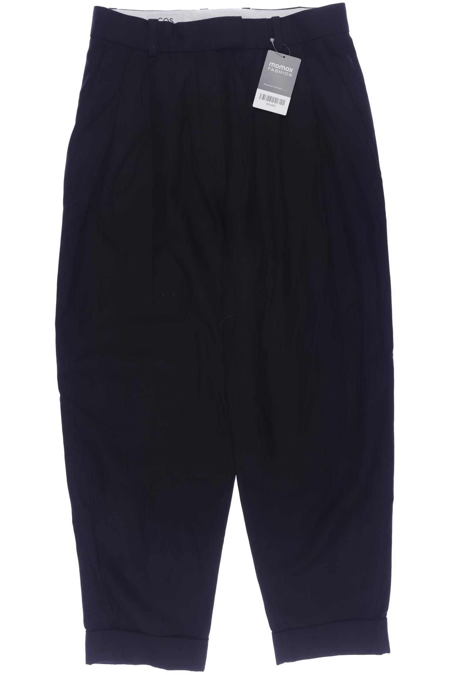 

COS Damen Stoffhose, schwarz, Gr. 36