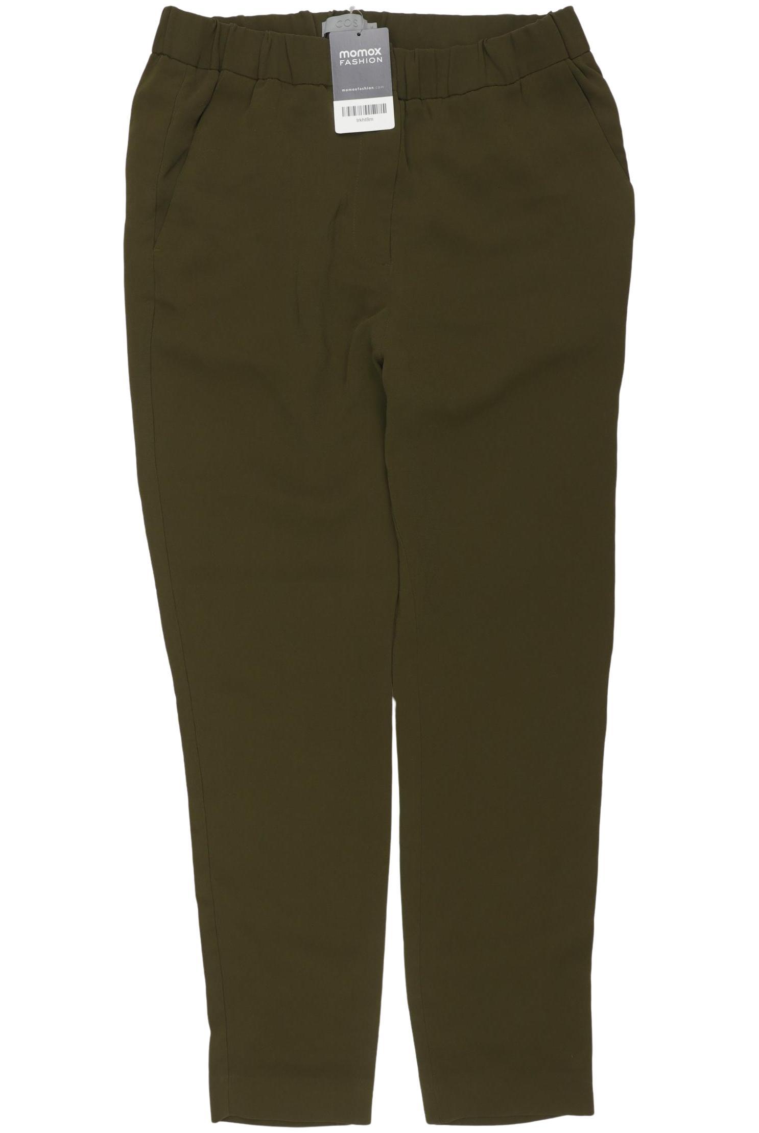 

COS Damen Stoffhose, grün, Gr. 36
