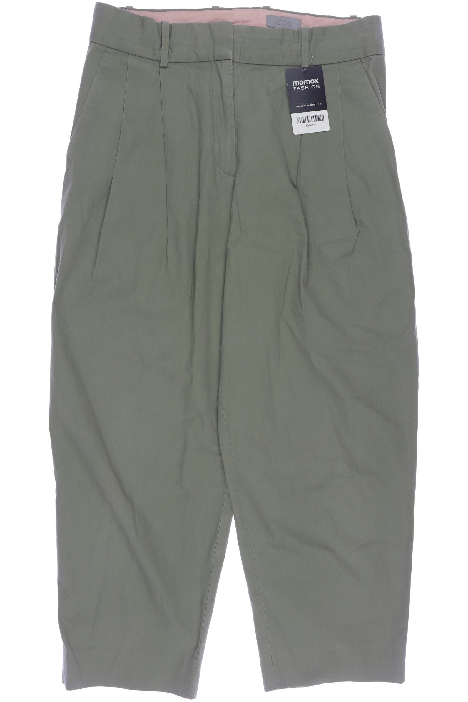 

COS Damen Stoffhose, grün, Gr. 36