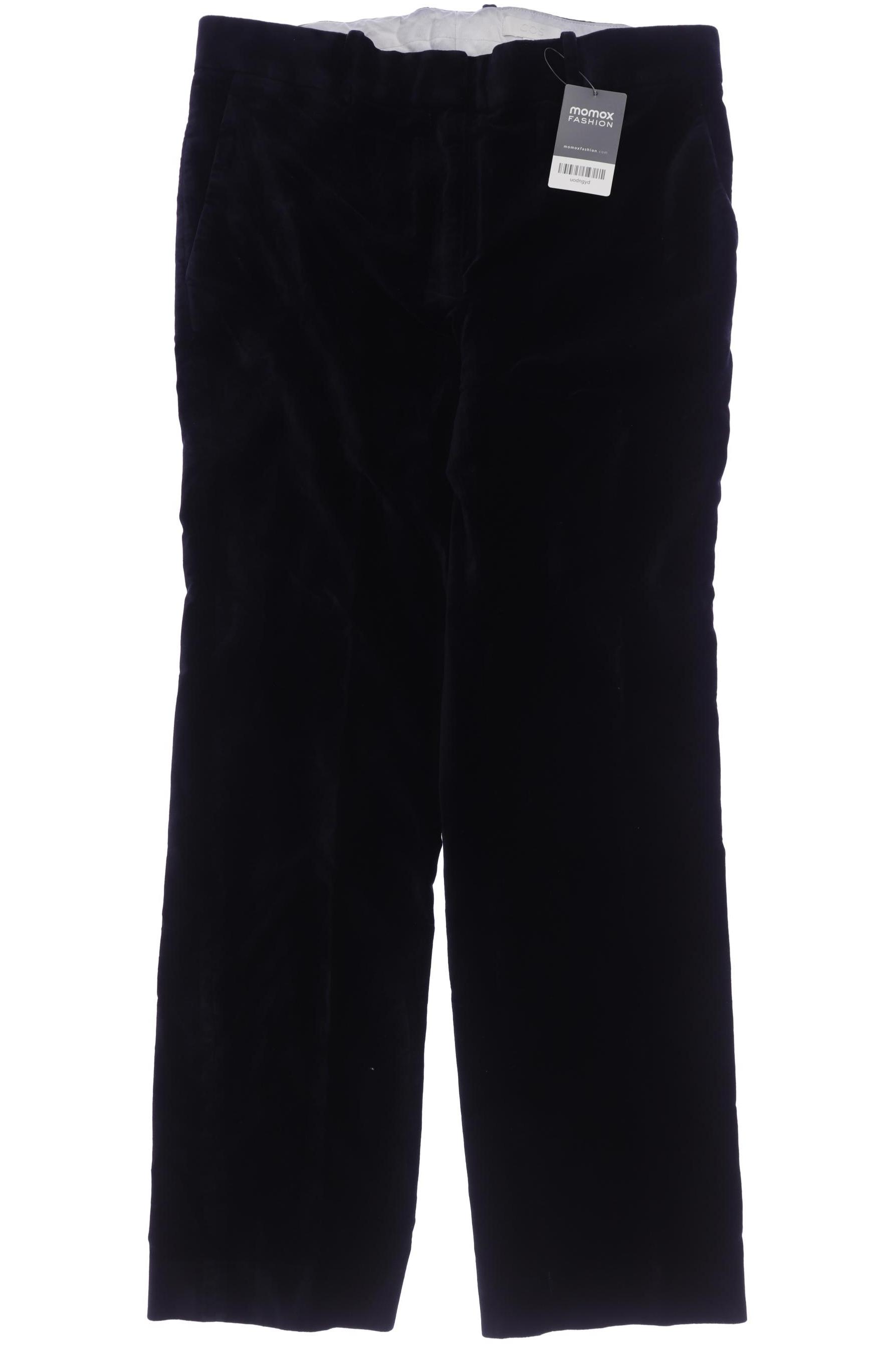 

COS Damen Stoffhose, marineblau, Gr. 42