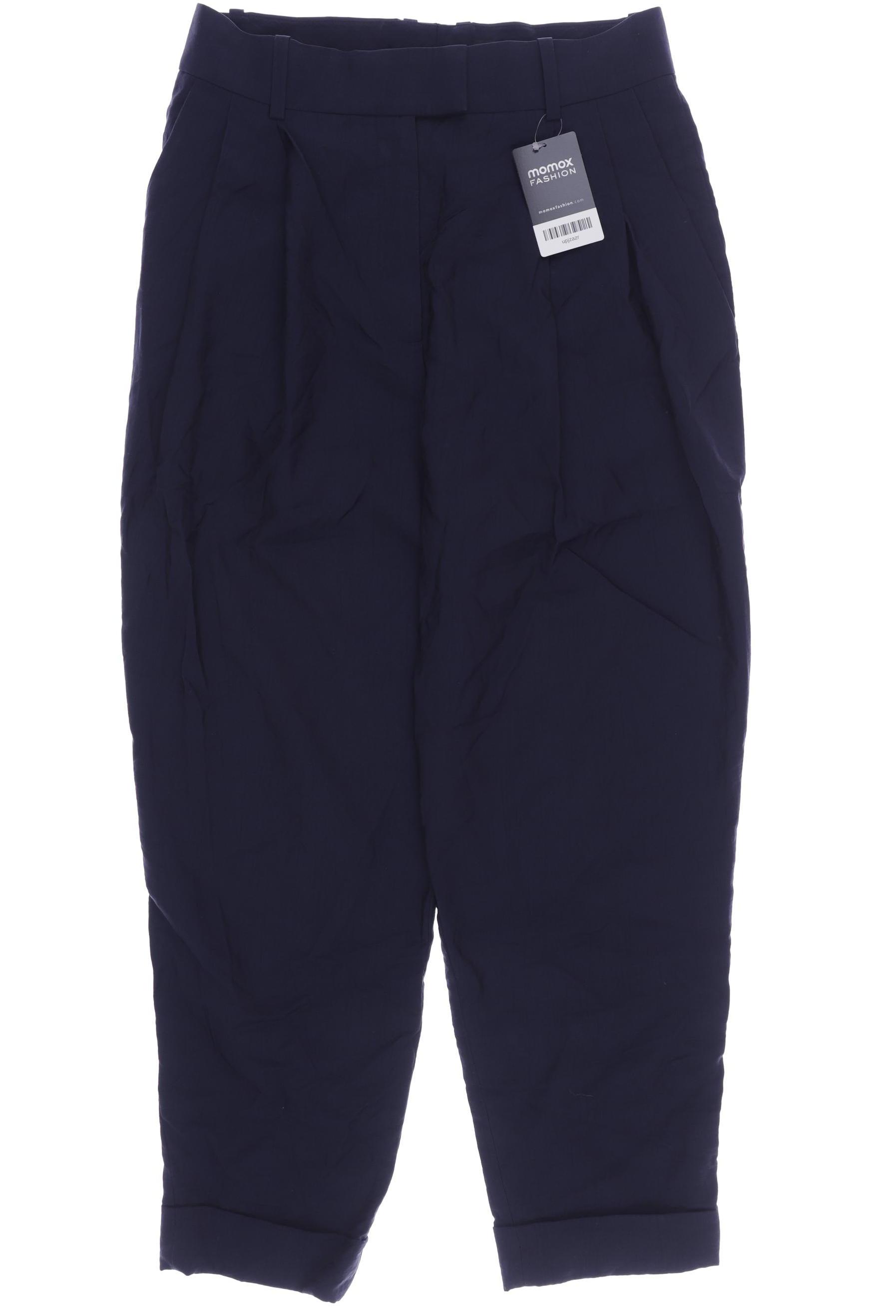 

COS Damen Stoffhose, marineblau, Gr. 38