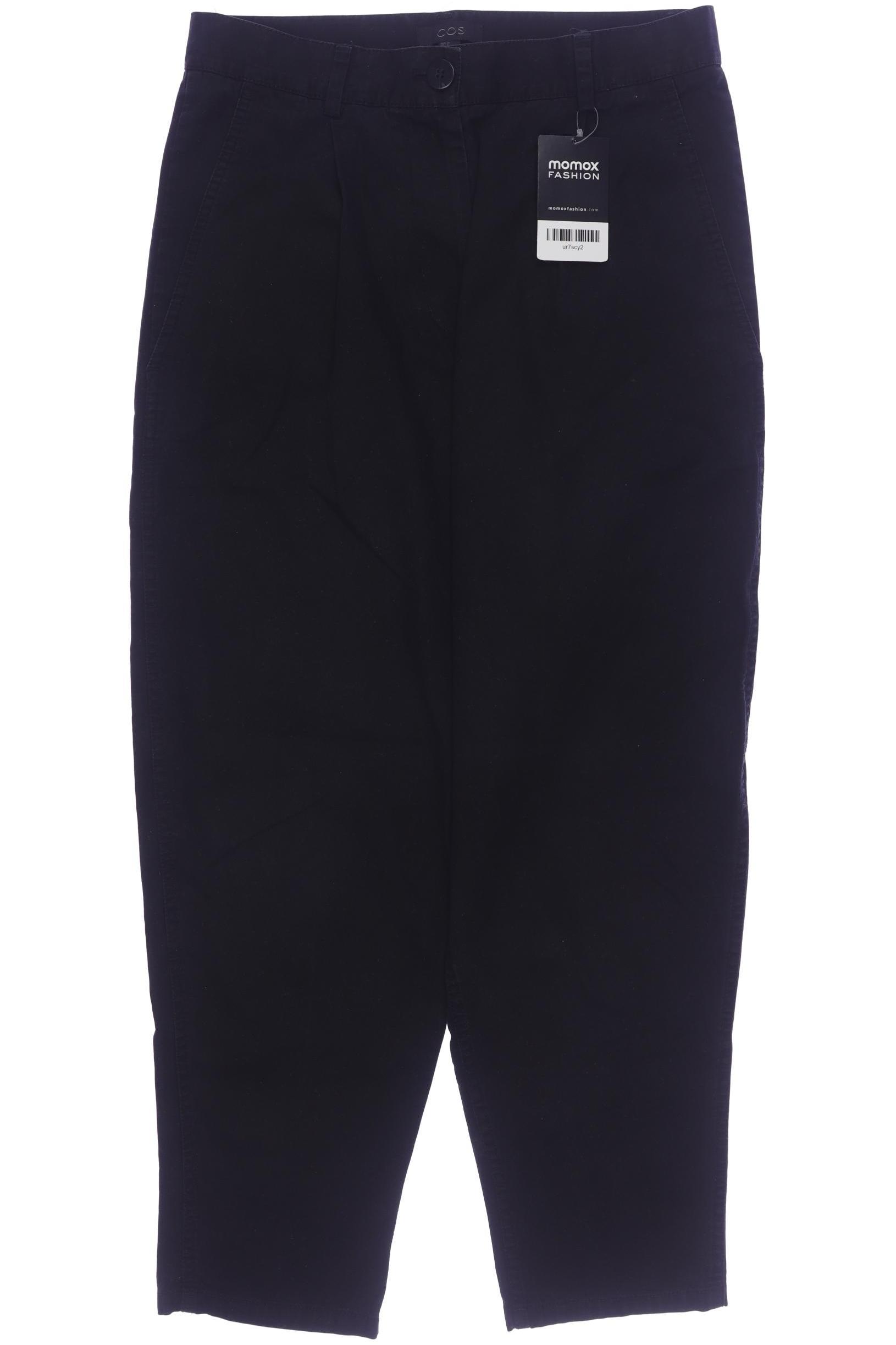 

COS Damen Stoffhose, schwarz, Gr. 34