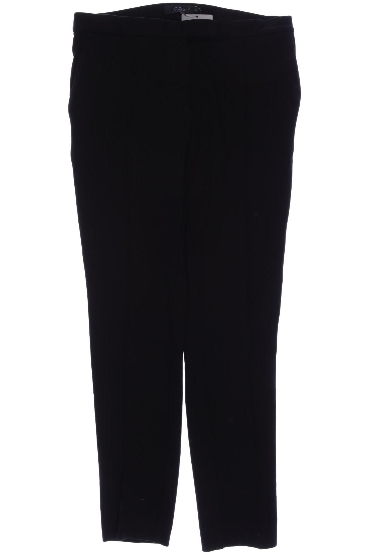 

COS Damen Stoffhose, schwarz, Gr. 34