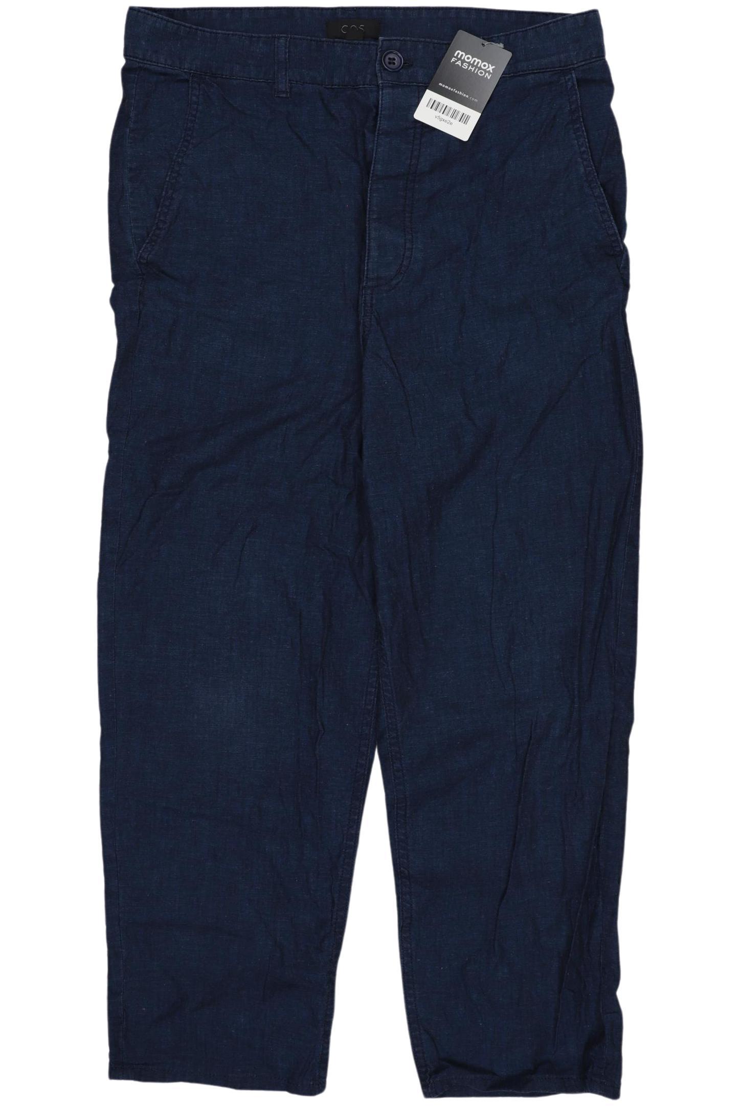 

COS Damen Stoffhose, marineblau, Gr. 36