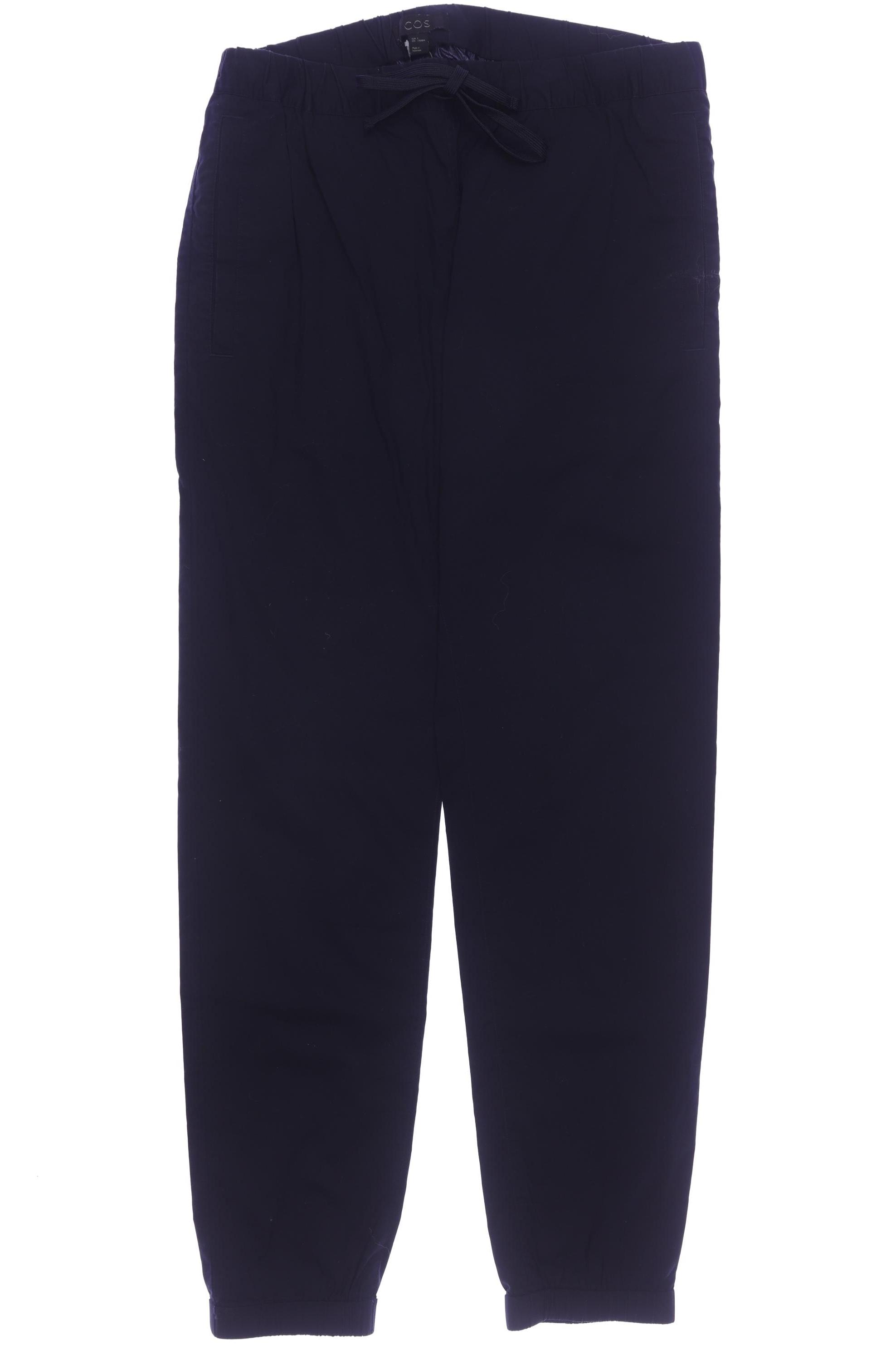 

COS Damen Stoffhose, marineblau, Gr. 0
