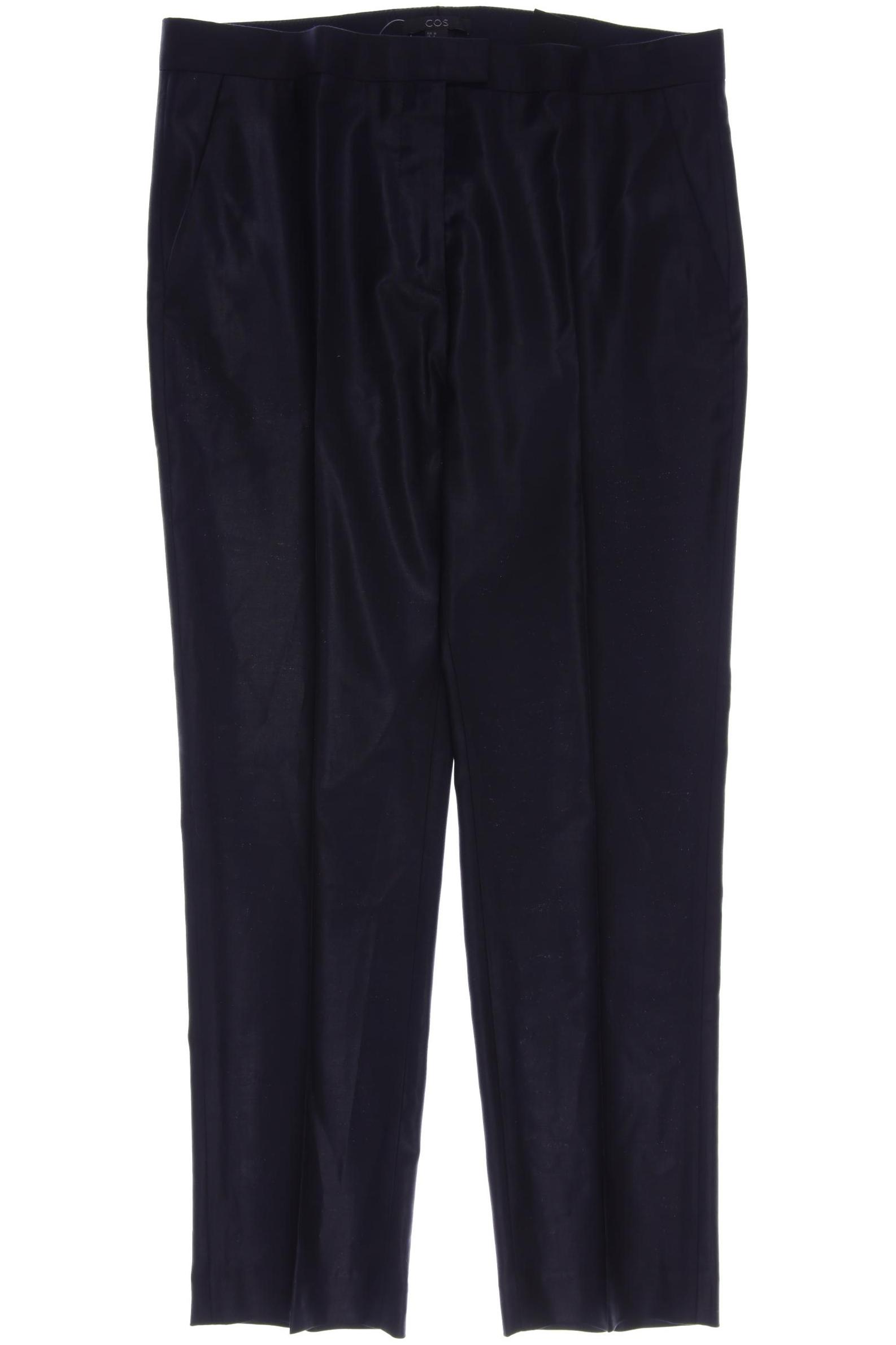 

COS Damen Stoffhose, marineblau, Gr. 36