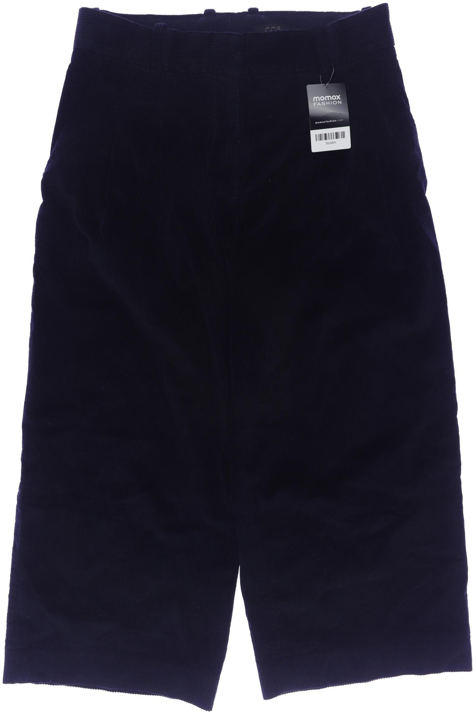 

COS Damen Stoffhose, marineblau, Gr. 38