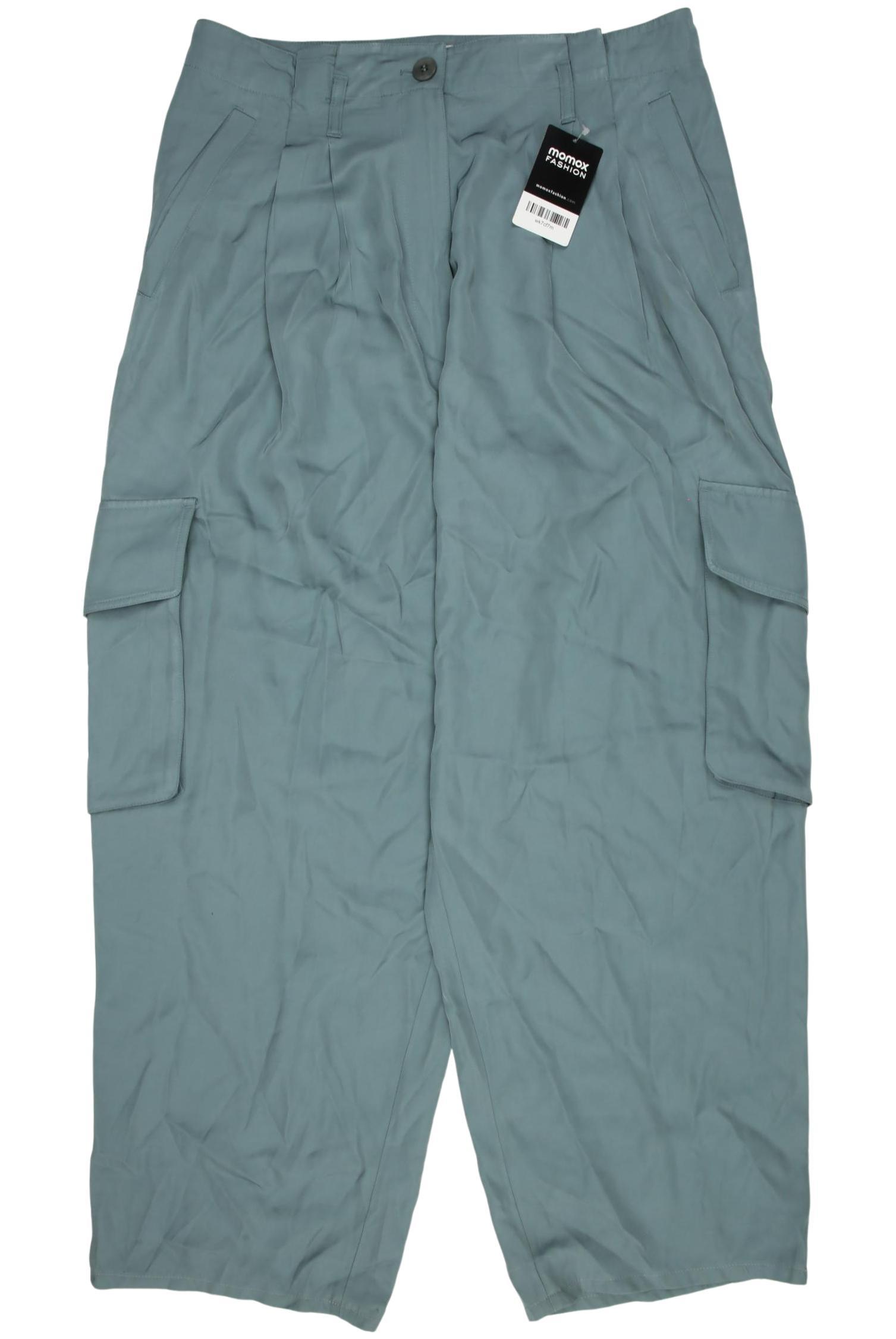 

COS Damen Stoffhose, türkis, Gr. 44