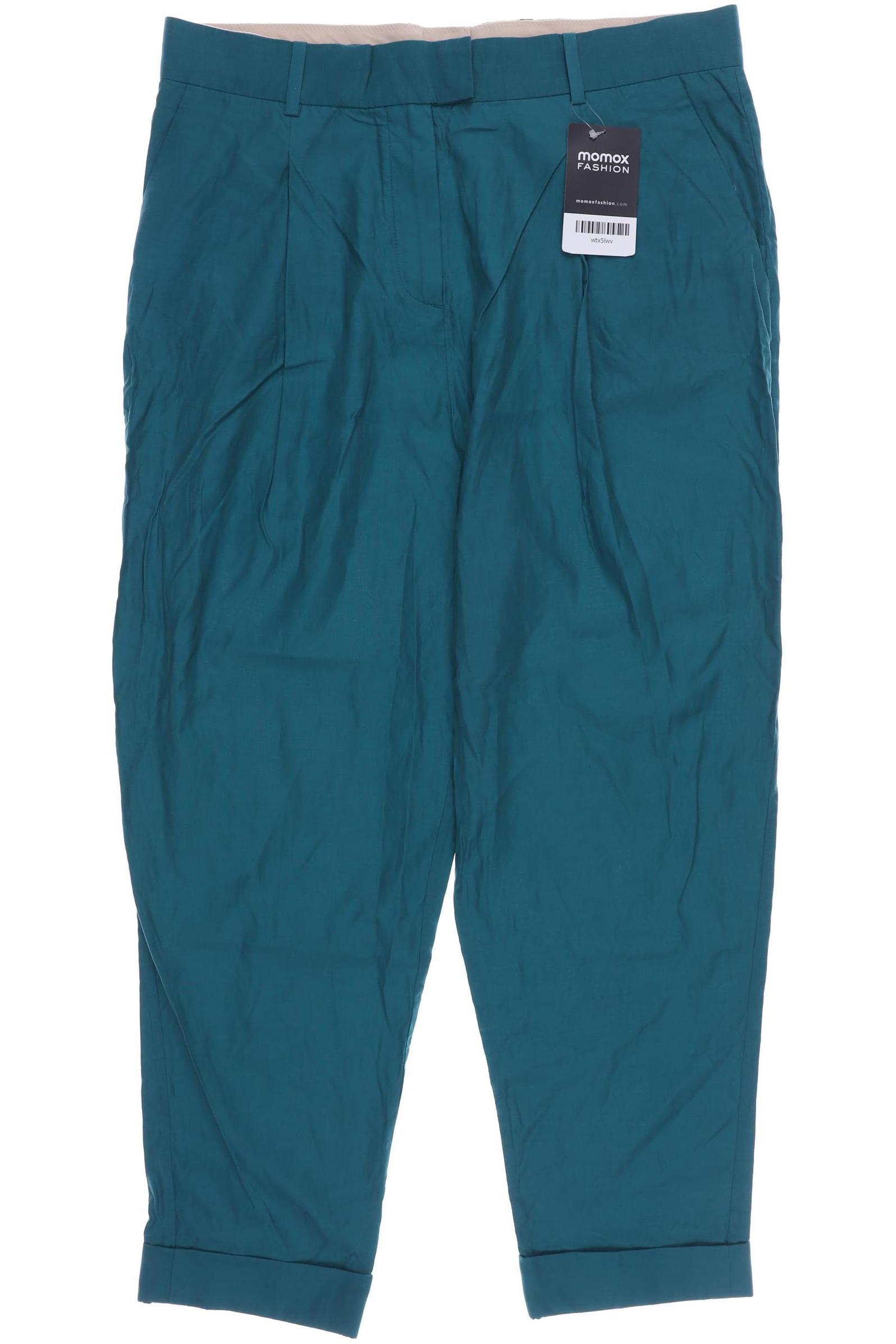 

COS Damen Stoffhose, türkis, Gr. 36