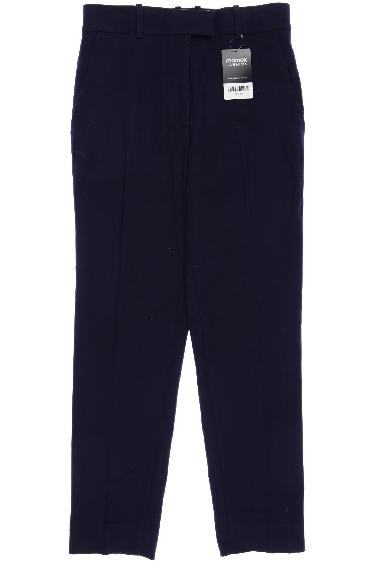 

COS Damen Stoffhose, marineblau, Gr. 34