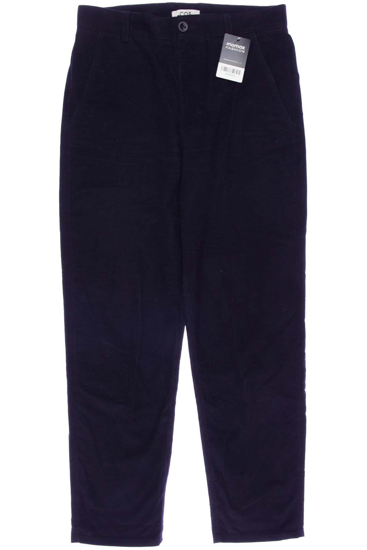 

COS Damen Stoffhose, marineblau, Gr. 36