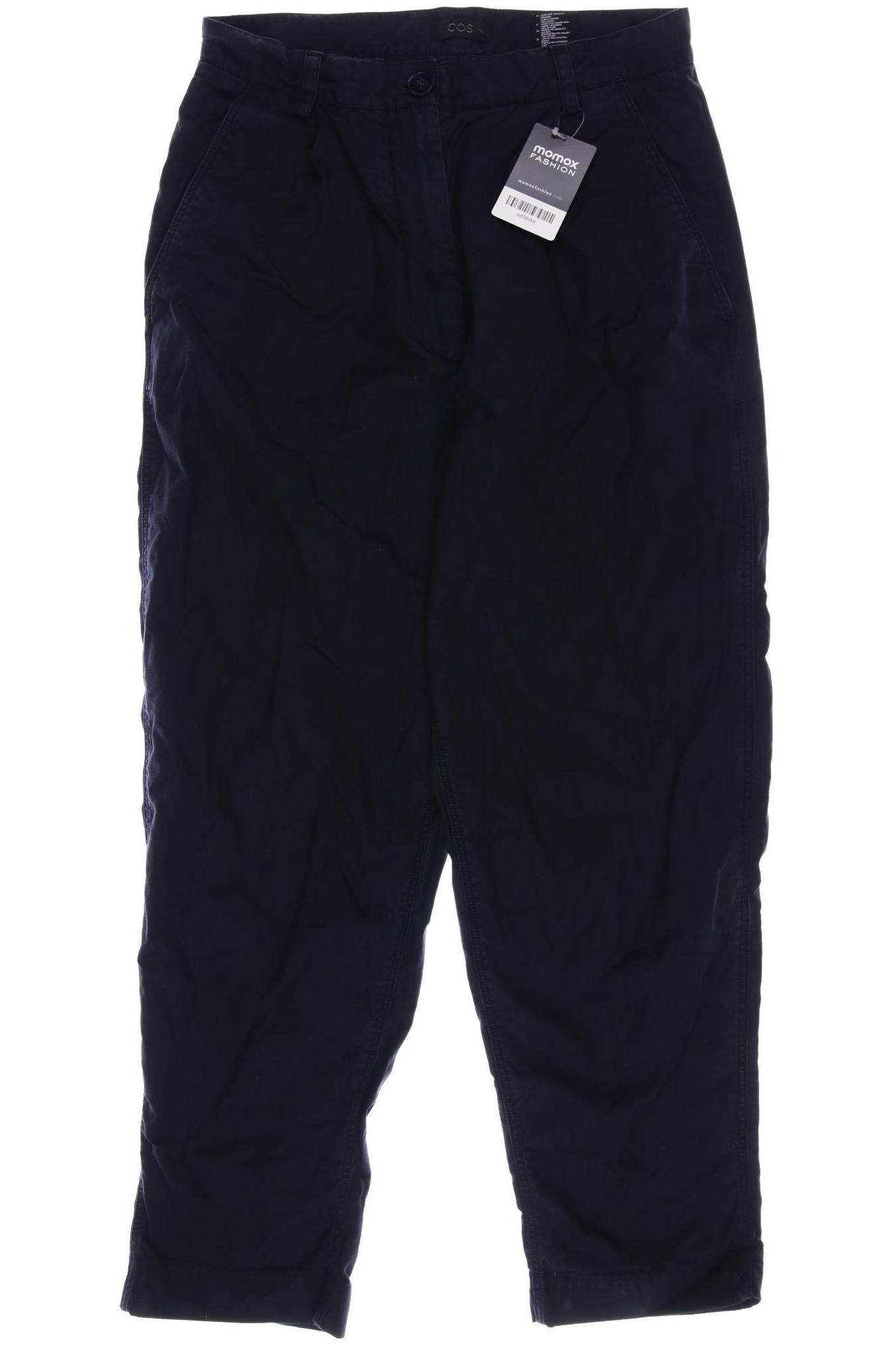 

COS Damen Stoffhose, marineblau